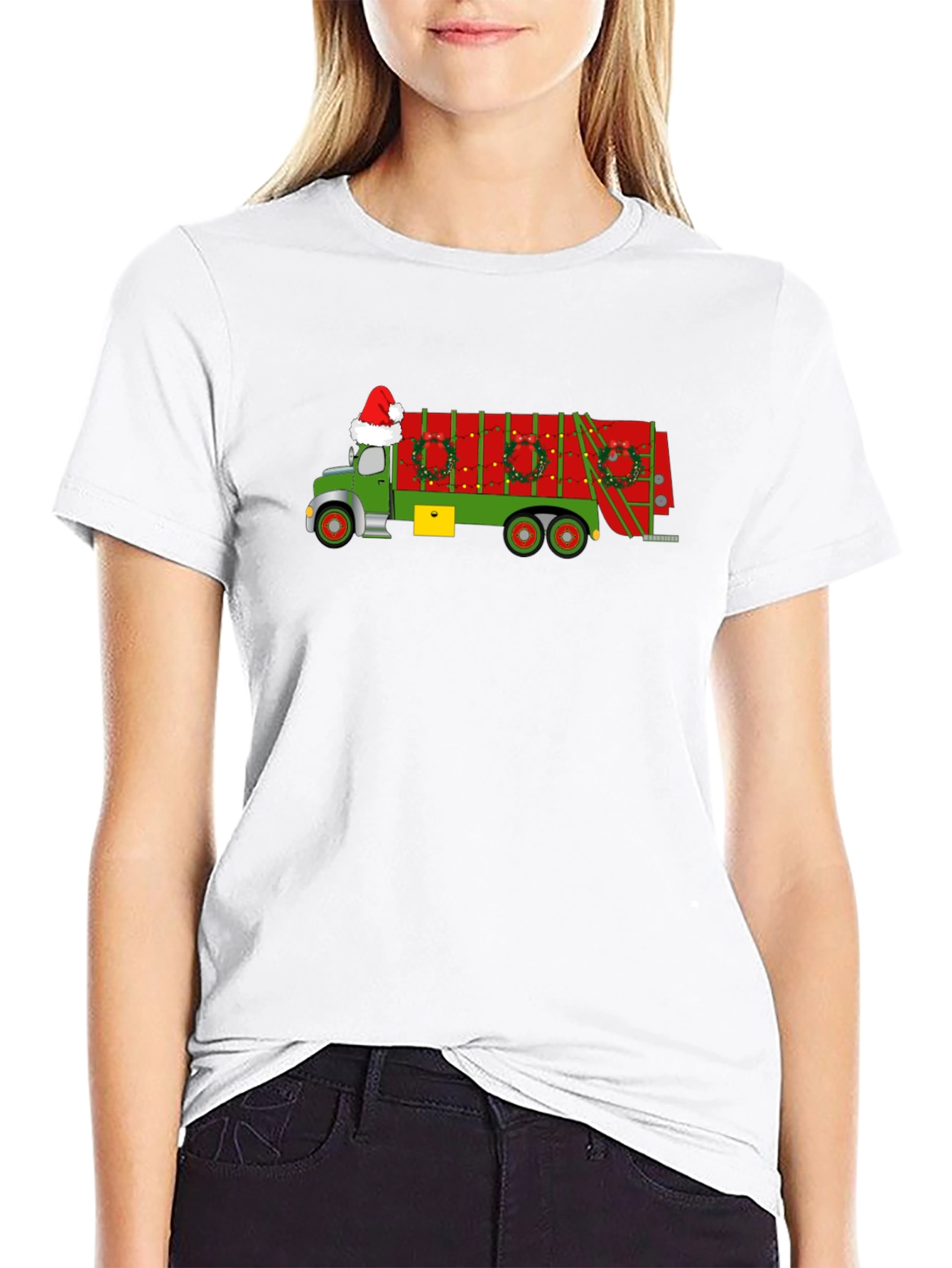 Holiday Garbage Truck T-Shirt