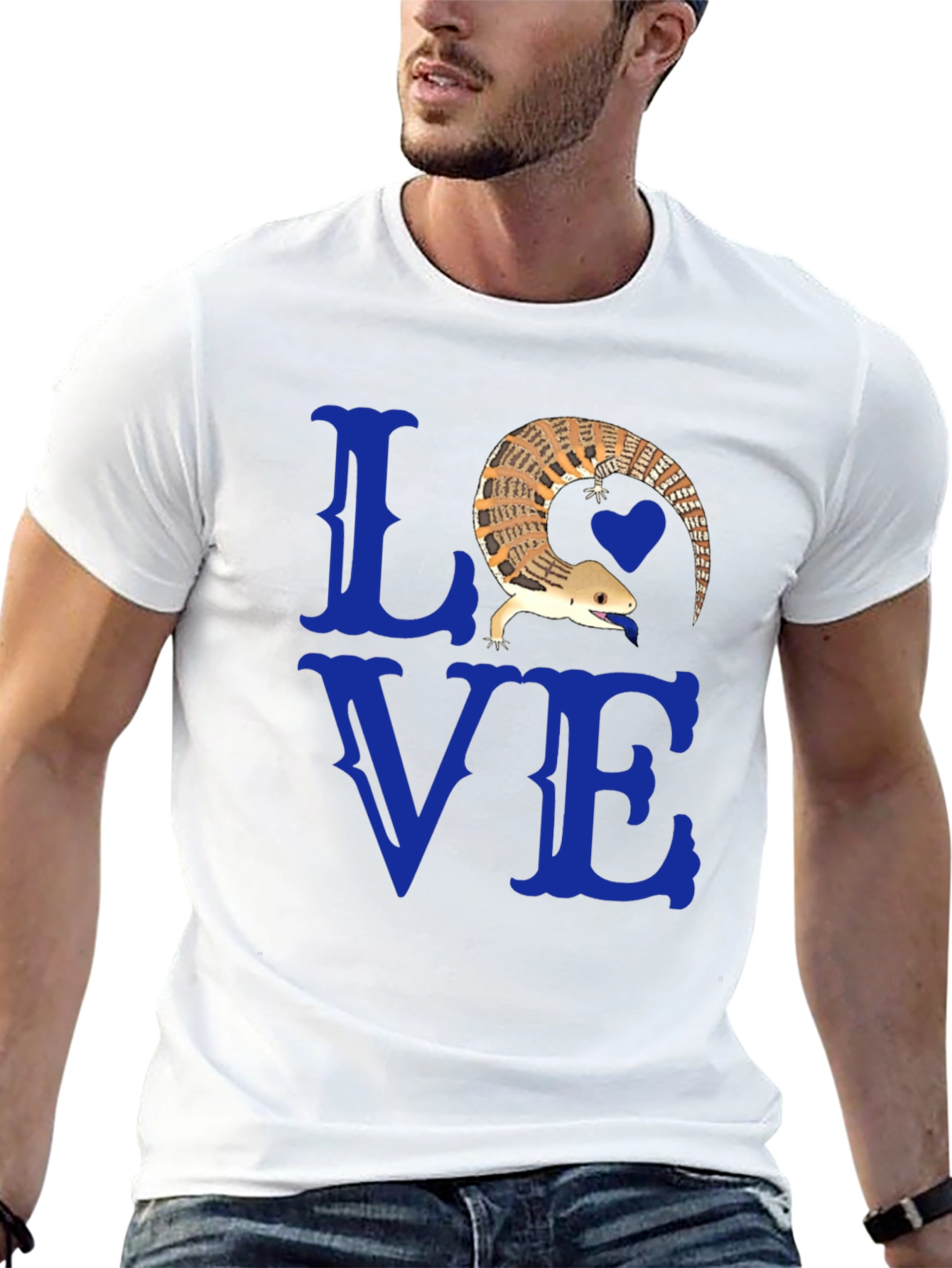 Blue Tongue Skink Love T-Shirt
