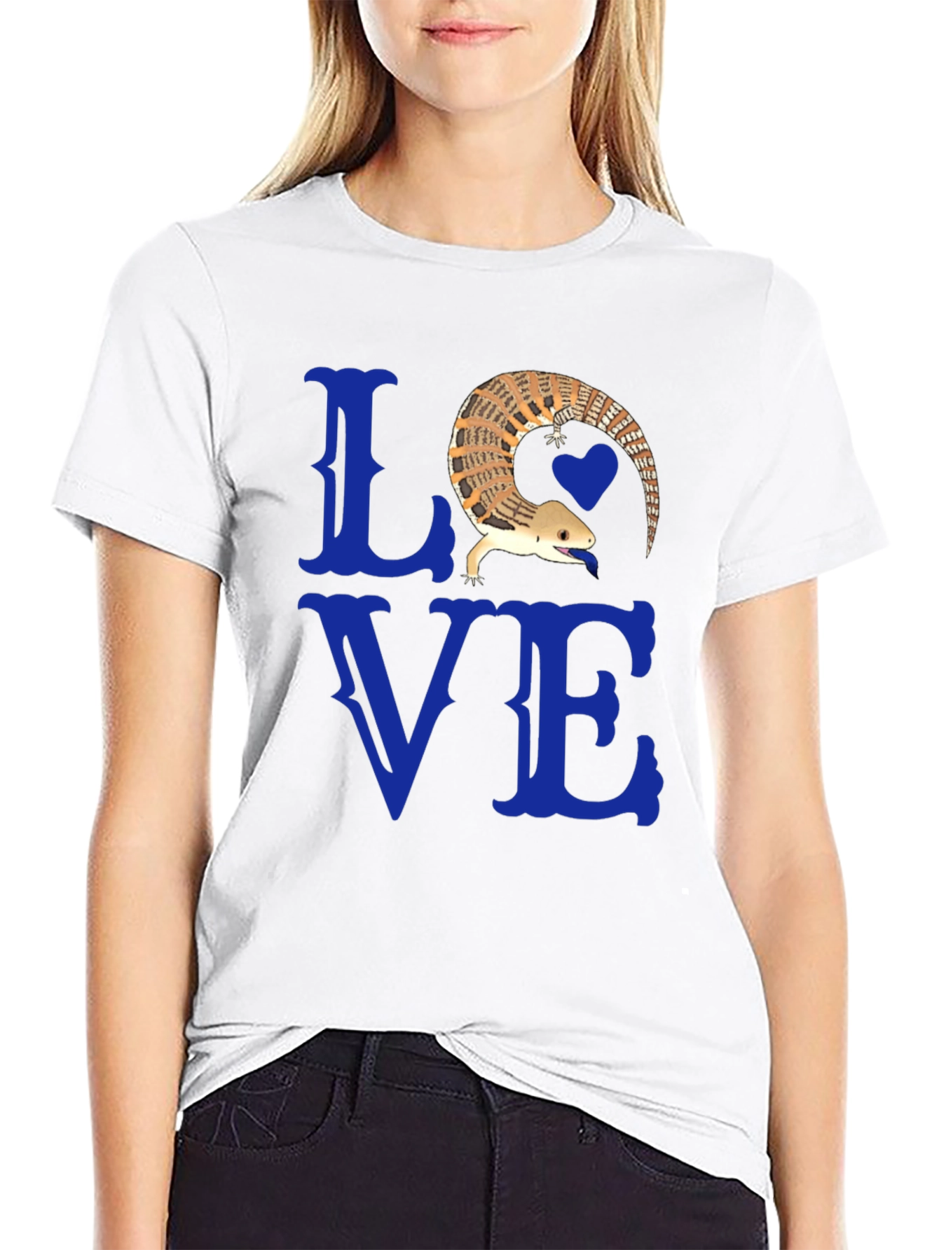 Blue Tongue Skink Love T-Shirt