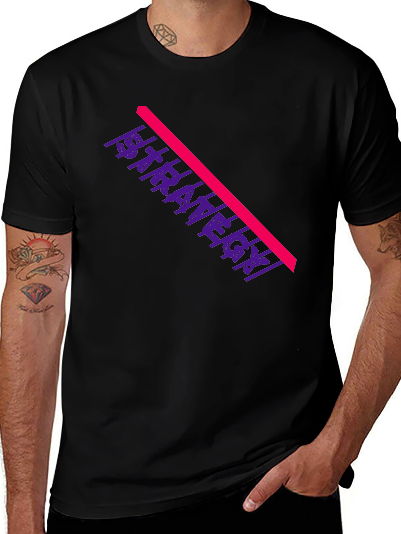 Strategy Black Graphic Tee