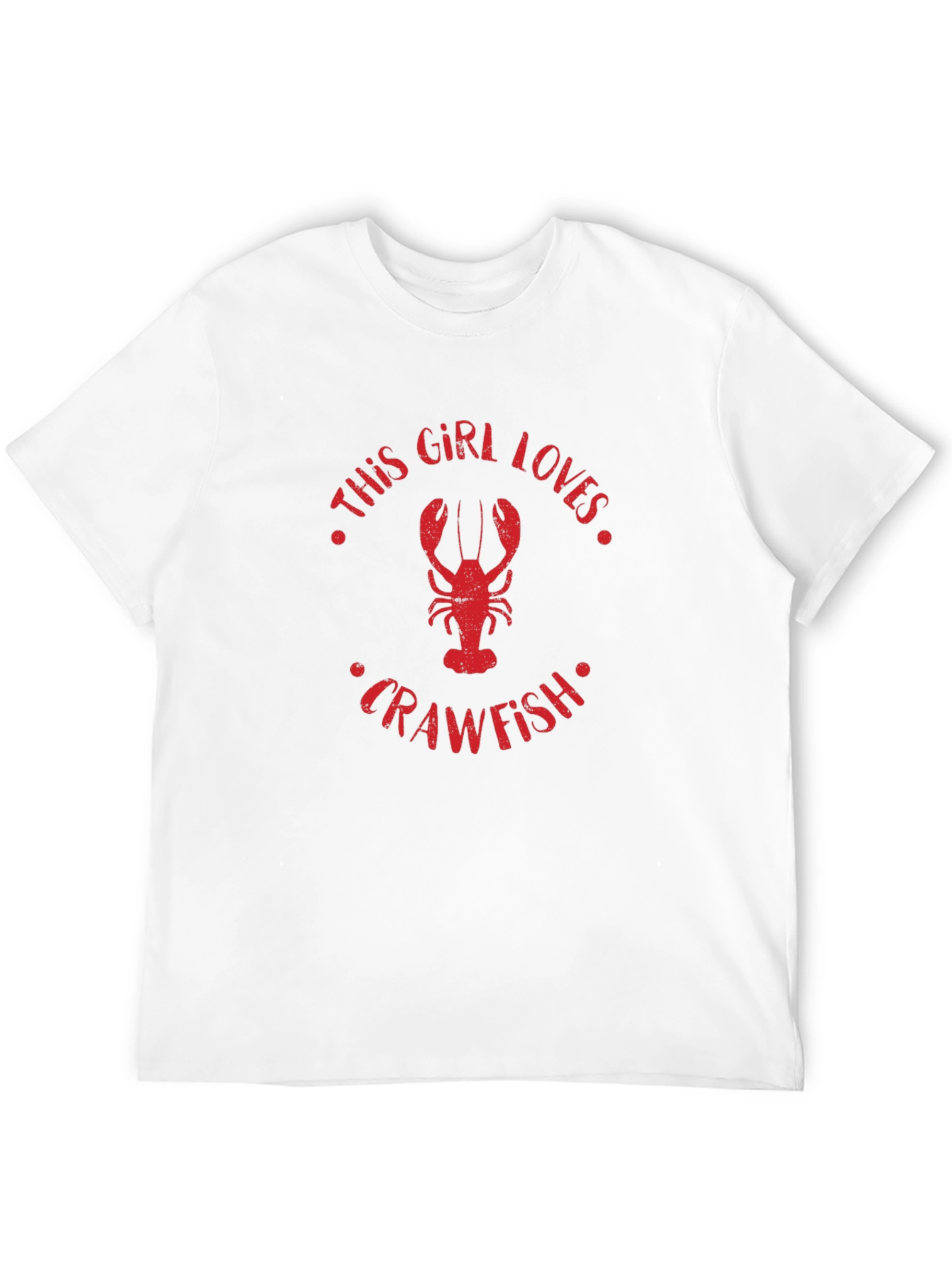 This Girl Loves Crawfish Graphic Tee