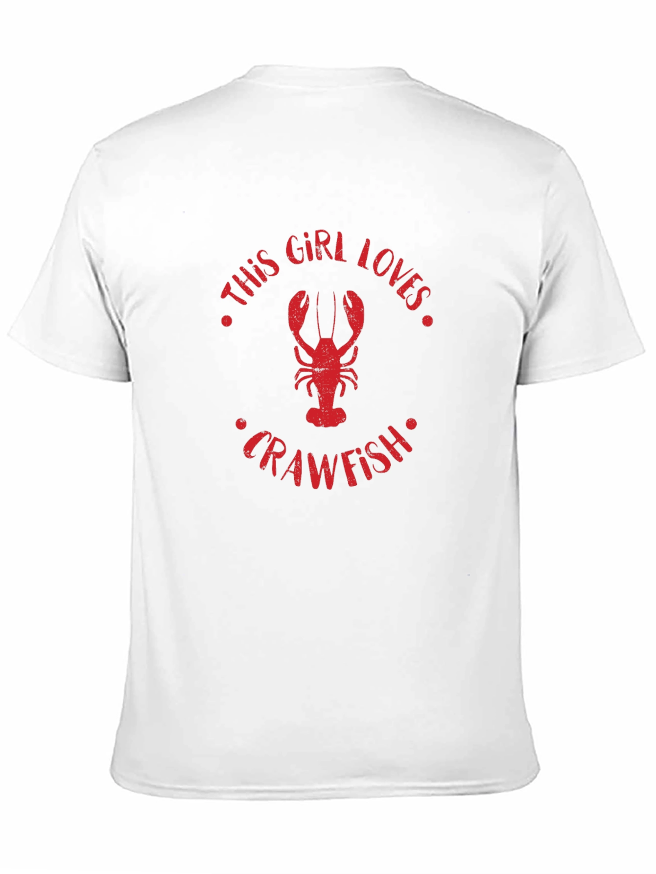 This Girl Loves Crawfish Graphic Tee