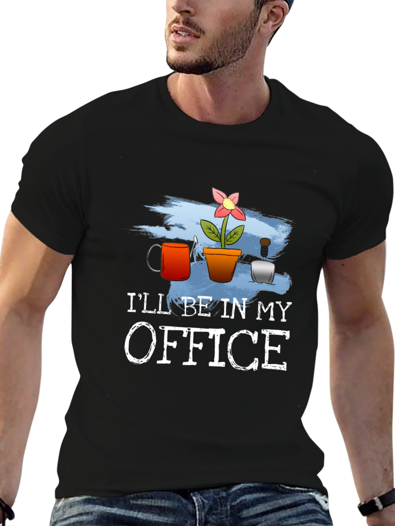 Gardeners Office T-Shirt: Gardening Lover Tee
