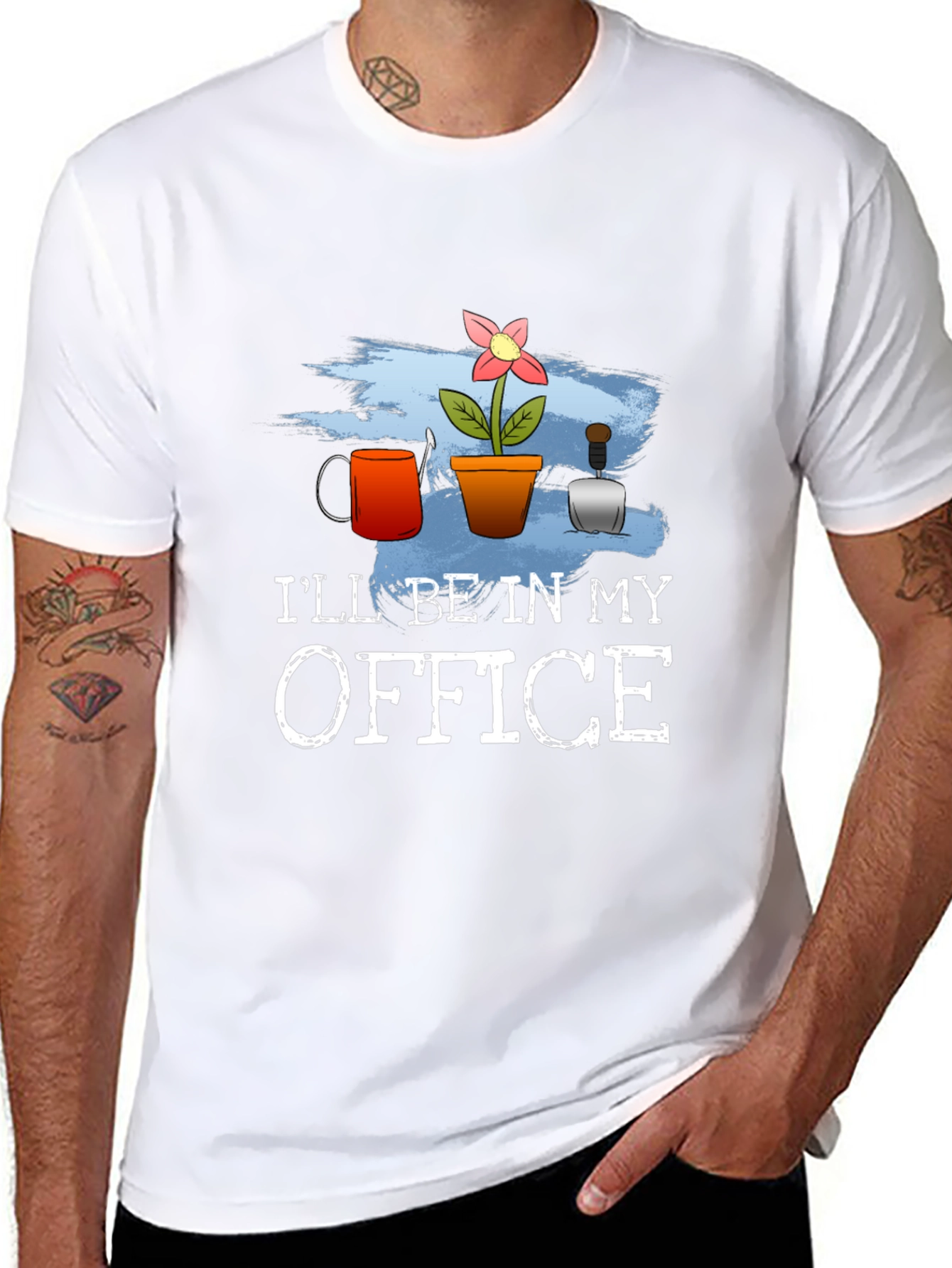 Gardeners Office T-Shirt: Gardening Lover Tee