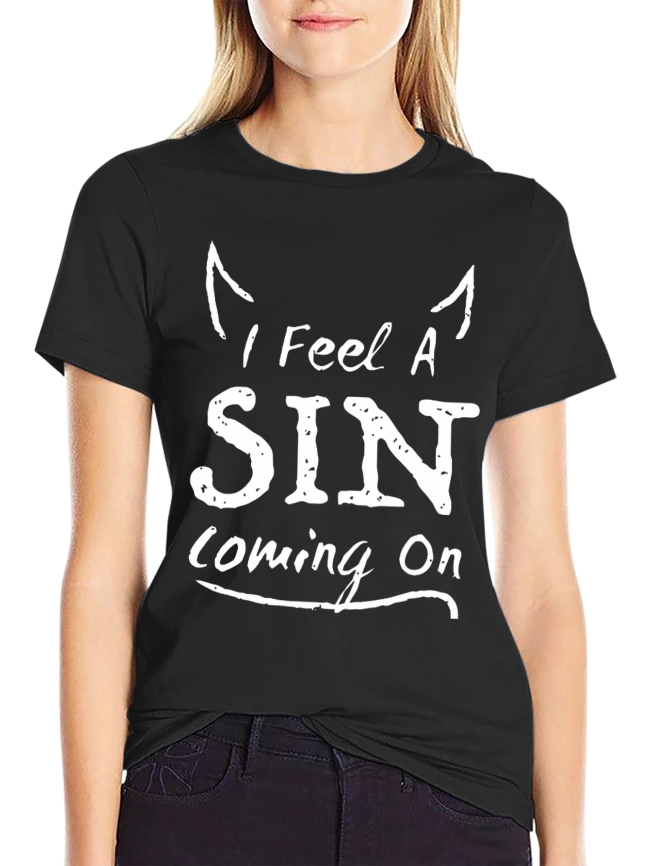 I Feel A Sin Coming On - Graphic T-Shirt