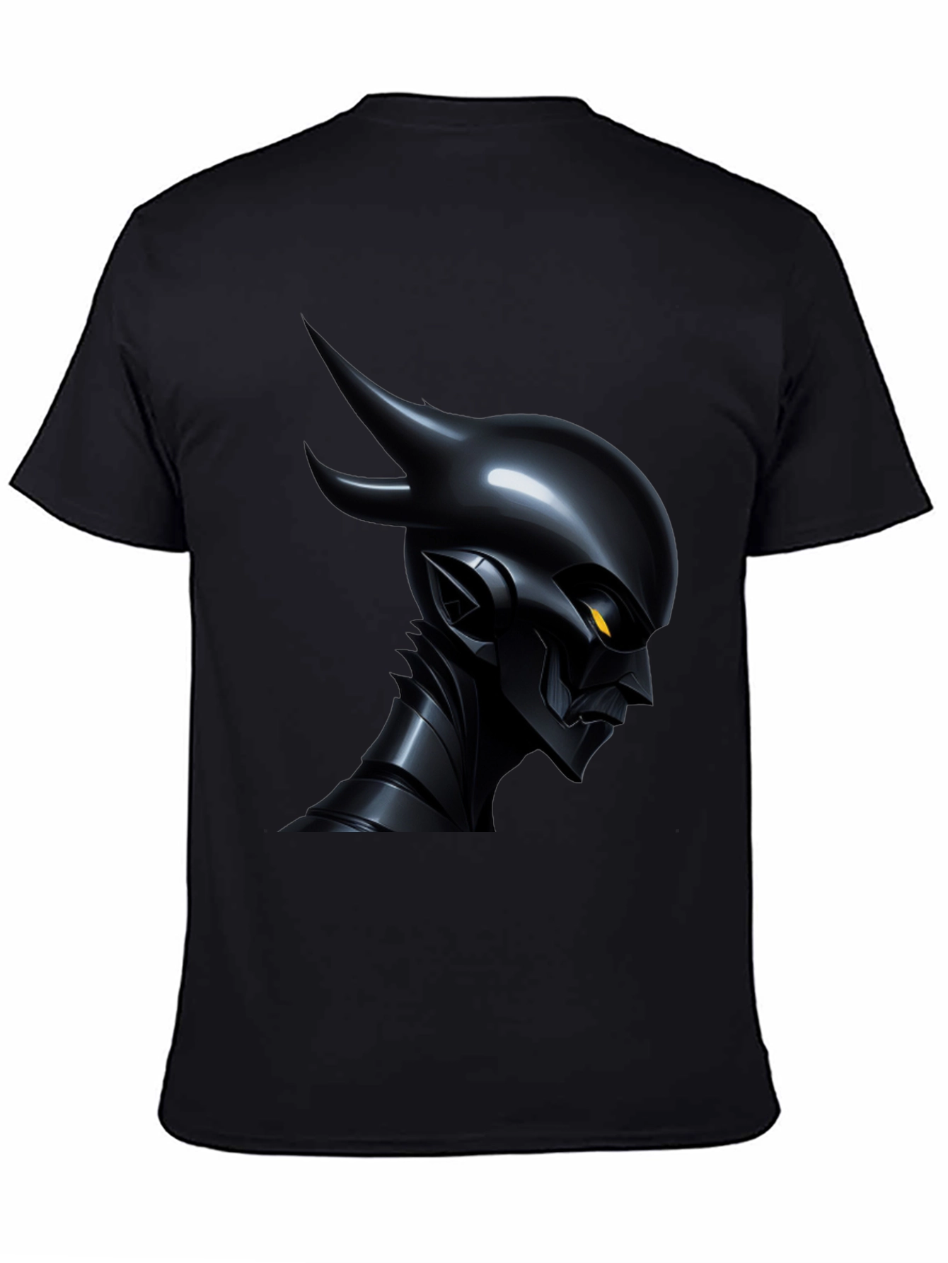 Dark Cyberpunk Demon T-Shirt - Unique Graphic Tee