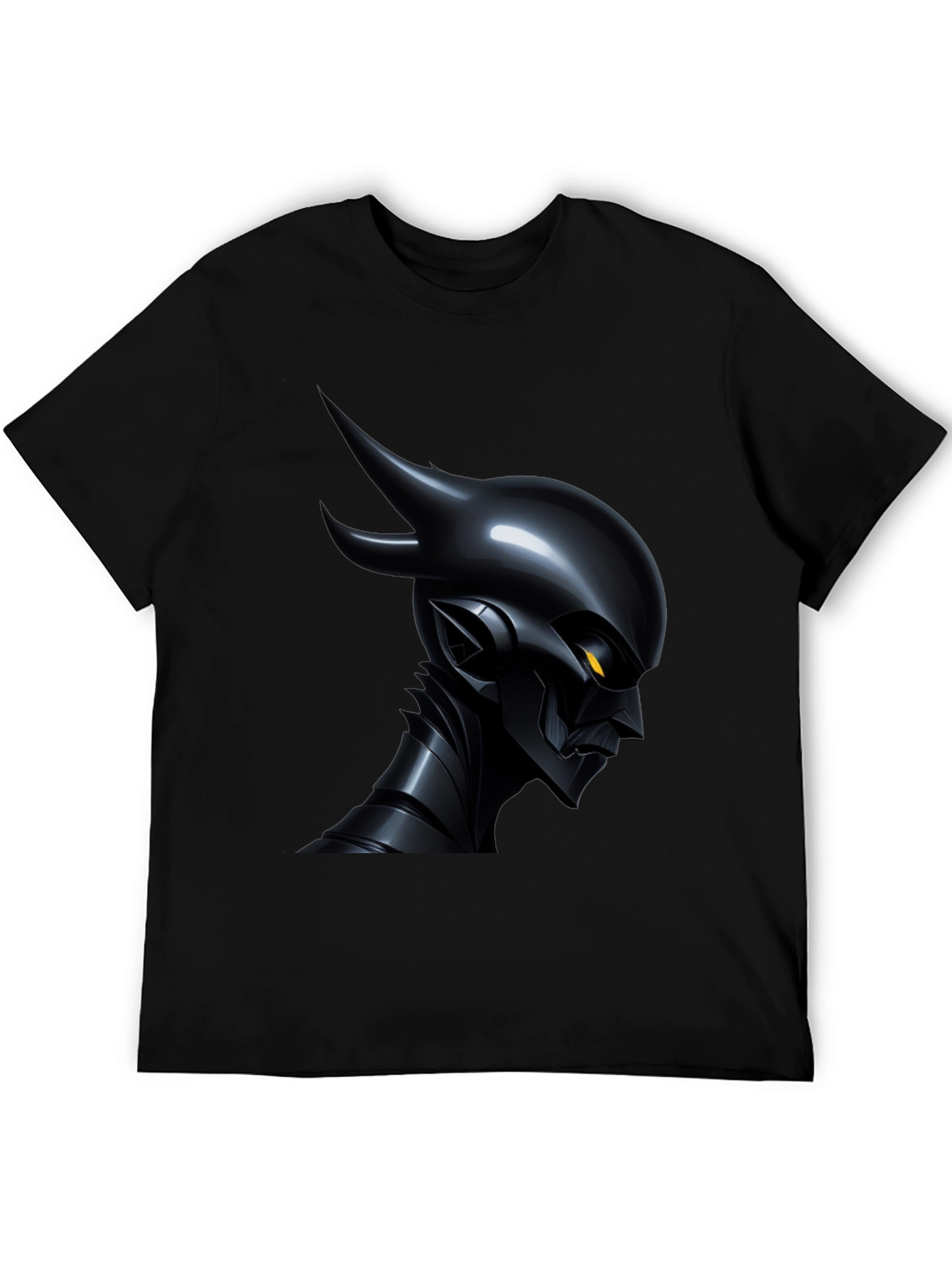 Dark Cyberpunk Demon T-Shirt - Unique Graphic Tee