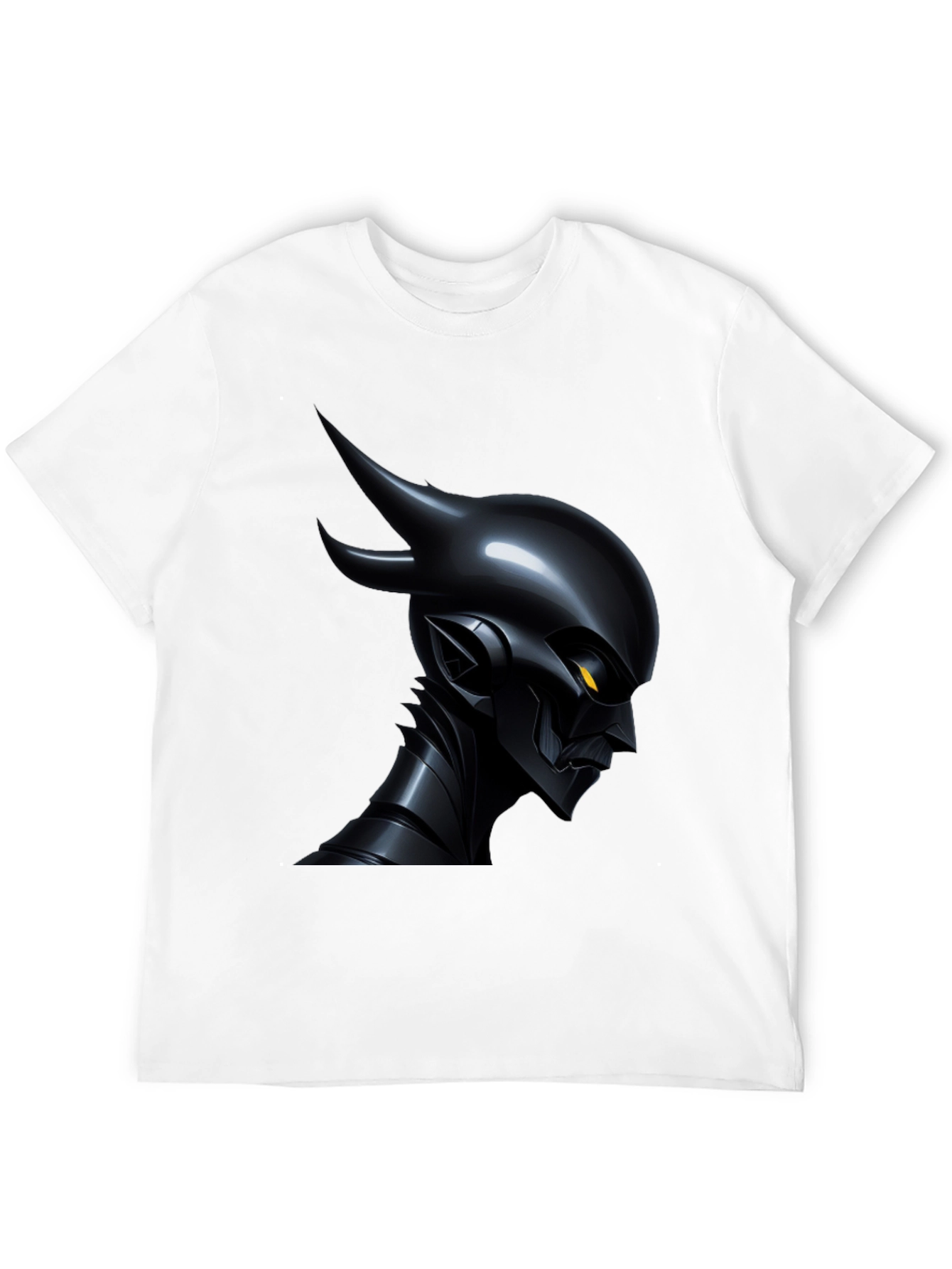 Dark Cyberpunk Demon T-Shirt - Unique Graphic Tee