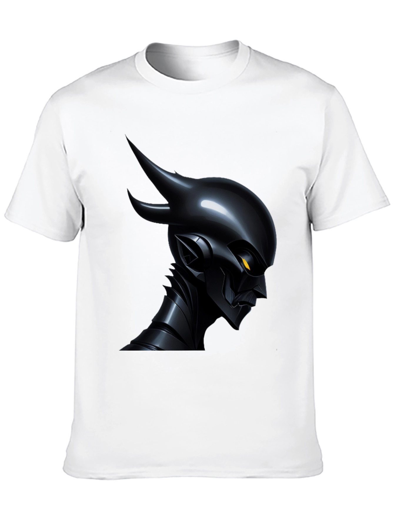Dark Cyberpunk Demon T-Shirt - Unique Graphic Tee