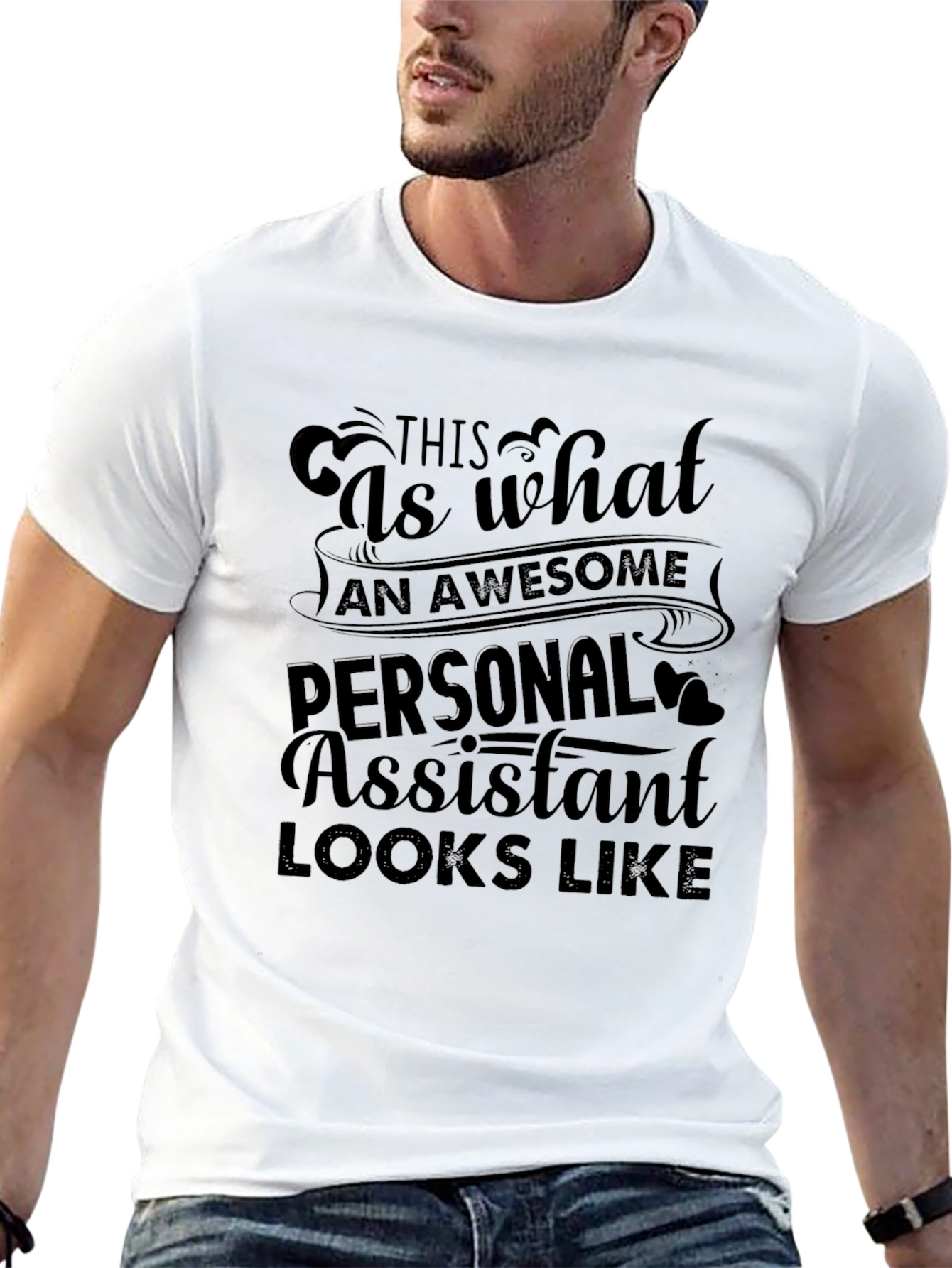 Awesome Personal Assistant Graphic T-Shirt