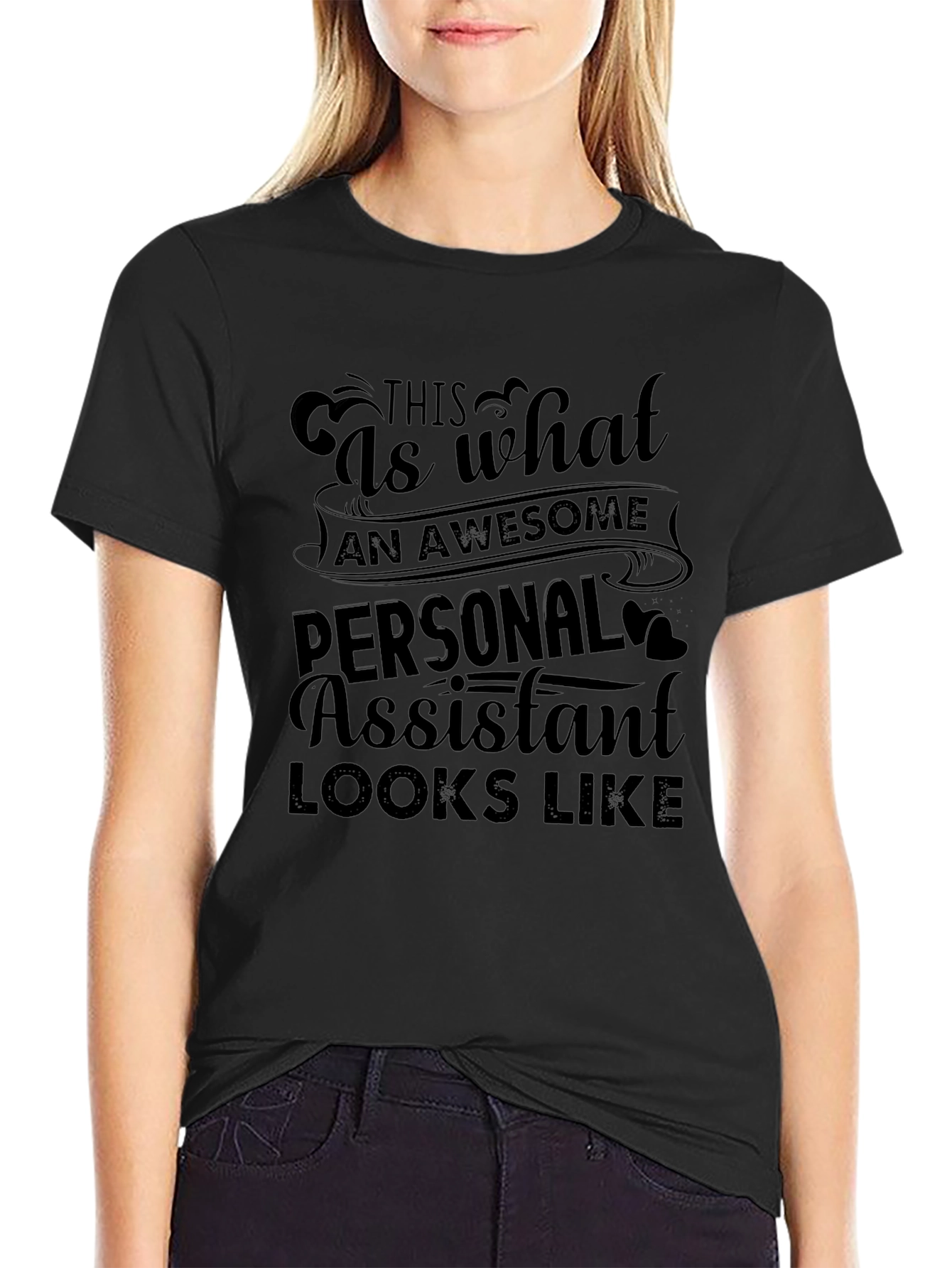 Awesome Personal Assistant Graphic T-Shirt