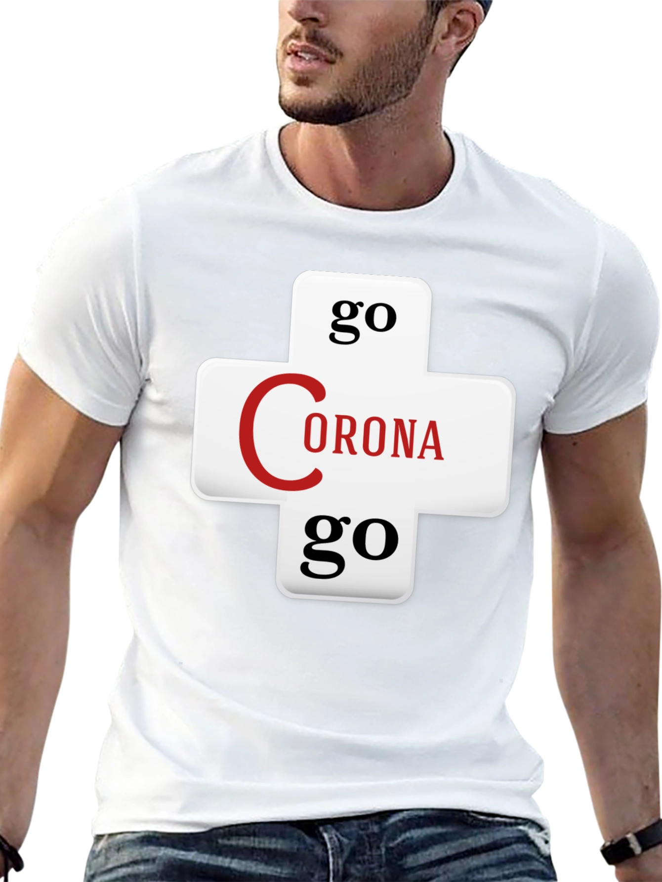 Go Corona Go Graphic T-Shirt