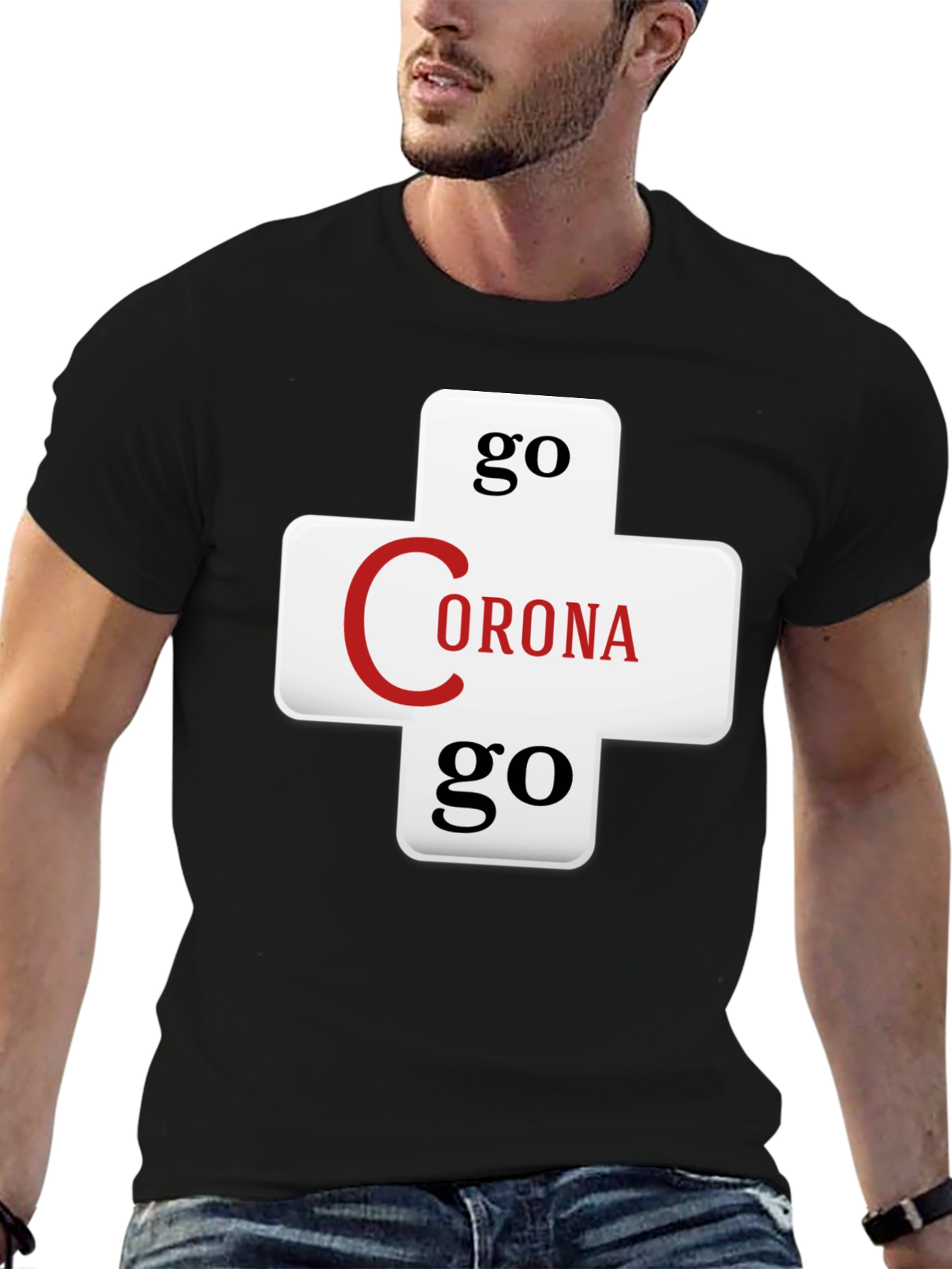 Go Corona Go Graphic T-Shirt