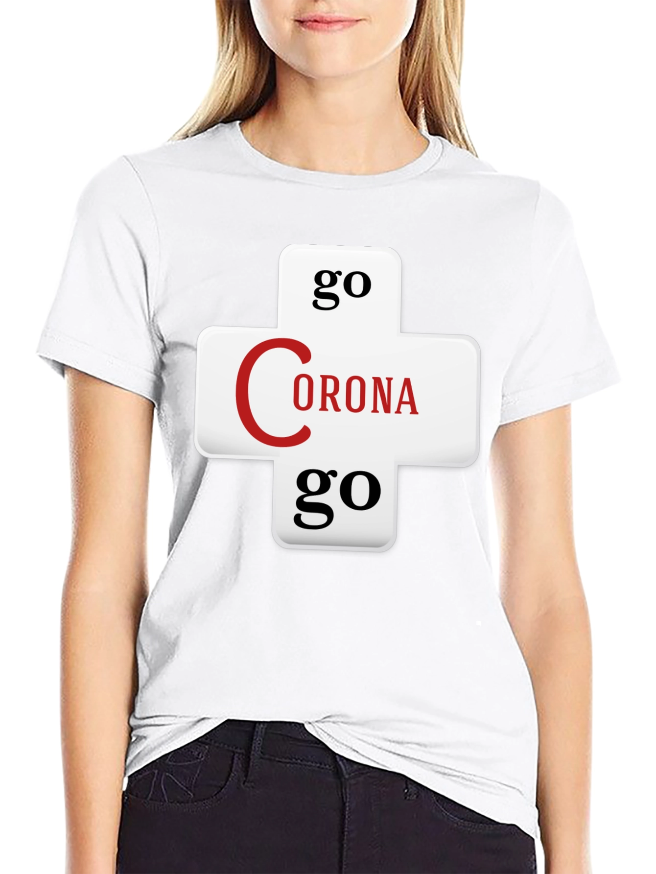 Go Corona Go Graphic T-Shirt