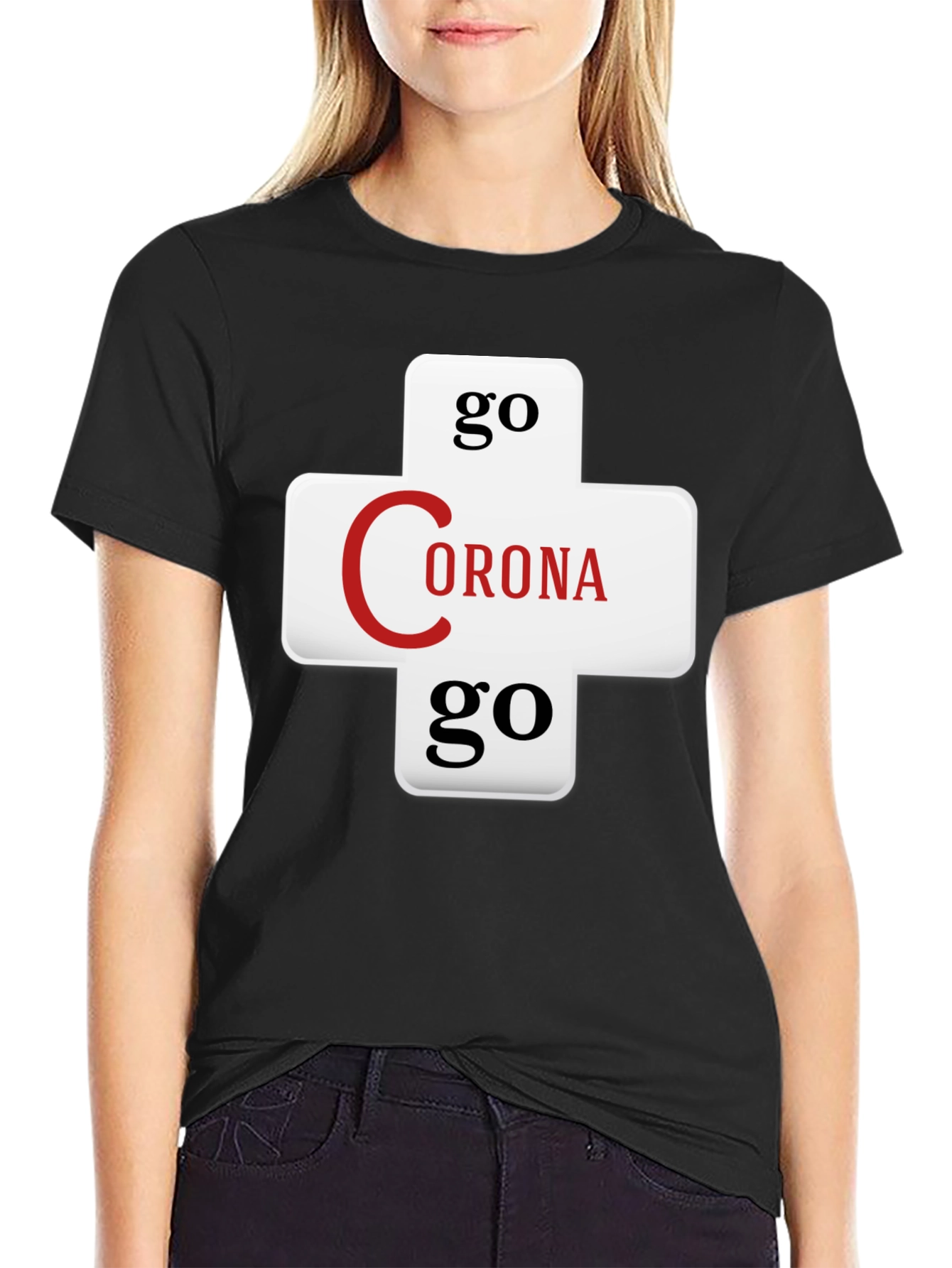 Go Corona Go Graphic T-Shirt