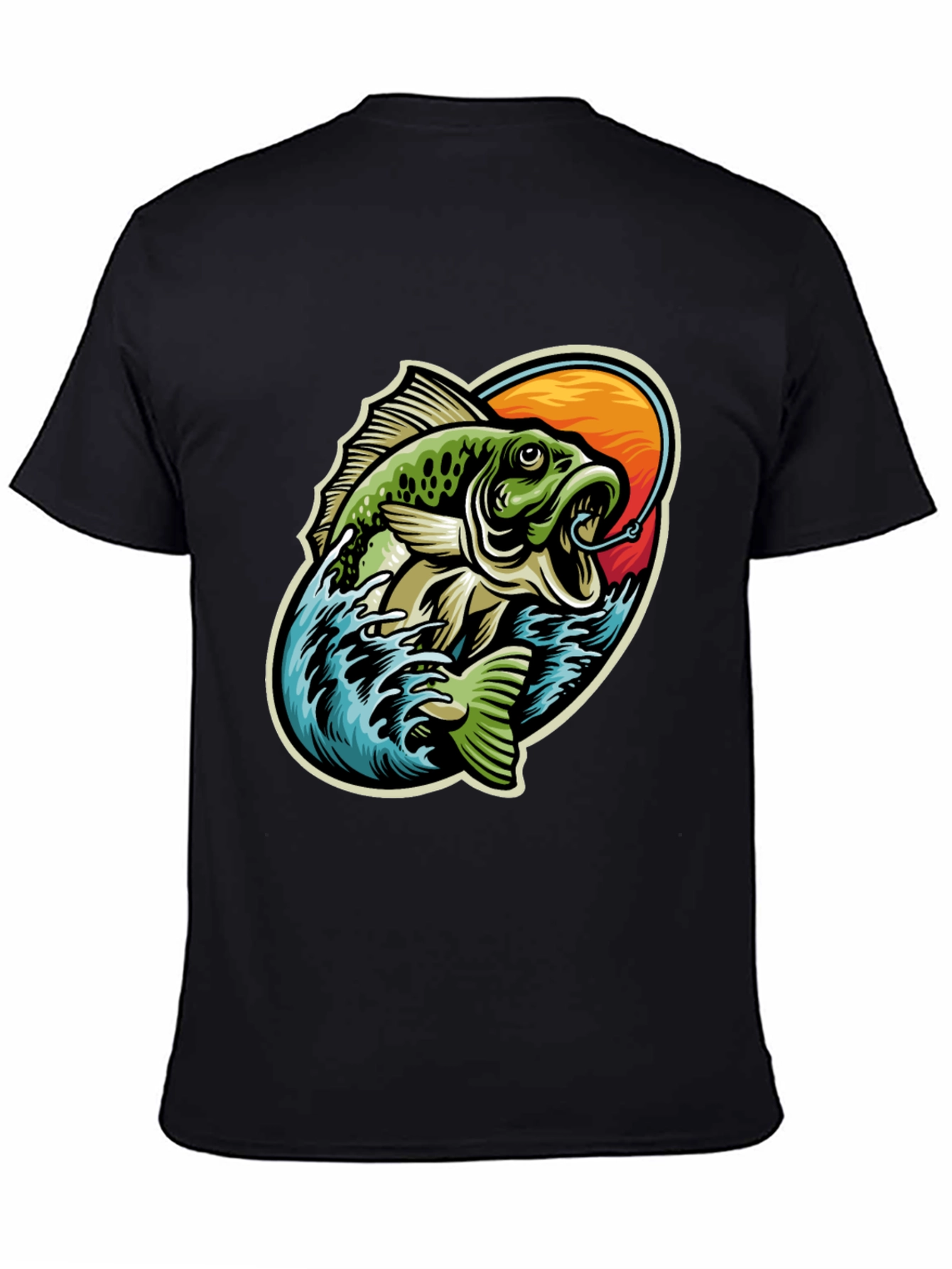 Bass Fishing Graphic T-Shirt - Anglers Delight!