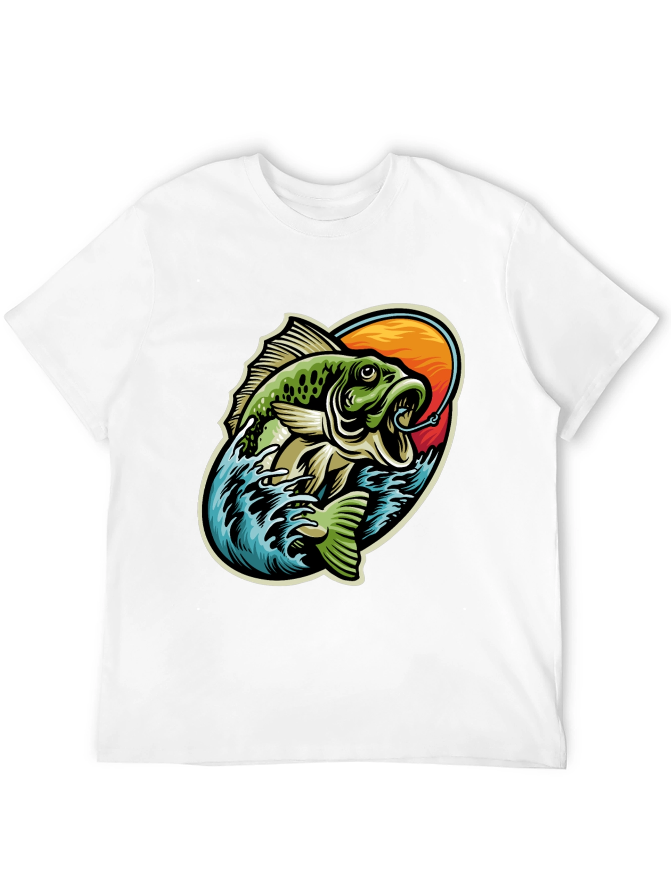 Bass Fishing Graphic T-Shirt - Anglers Delight!