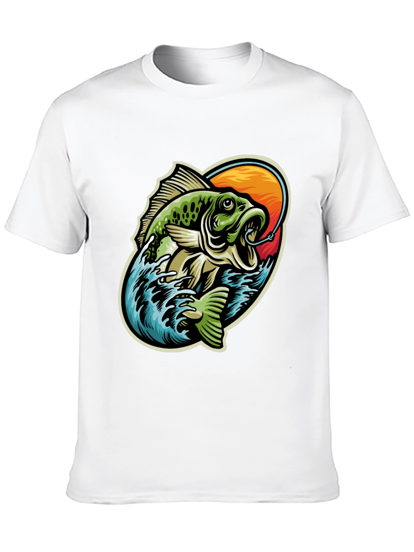 Bass Fishing Graphic T-Shirt - Anglers Delight!