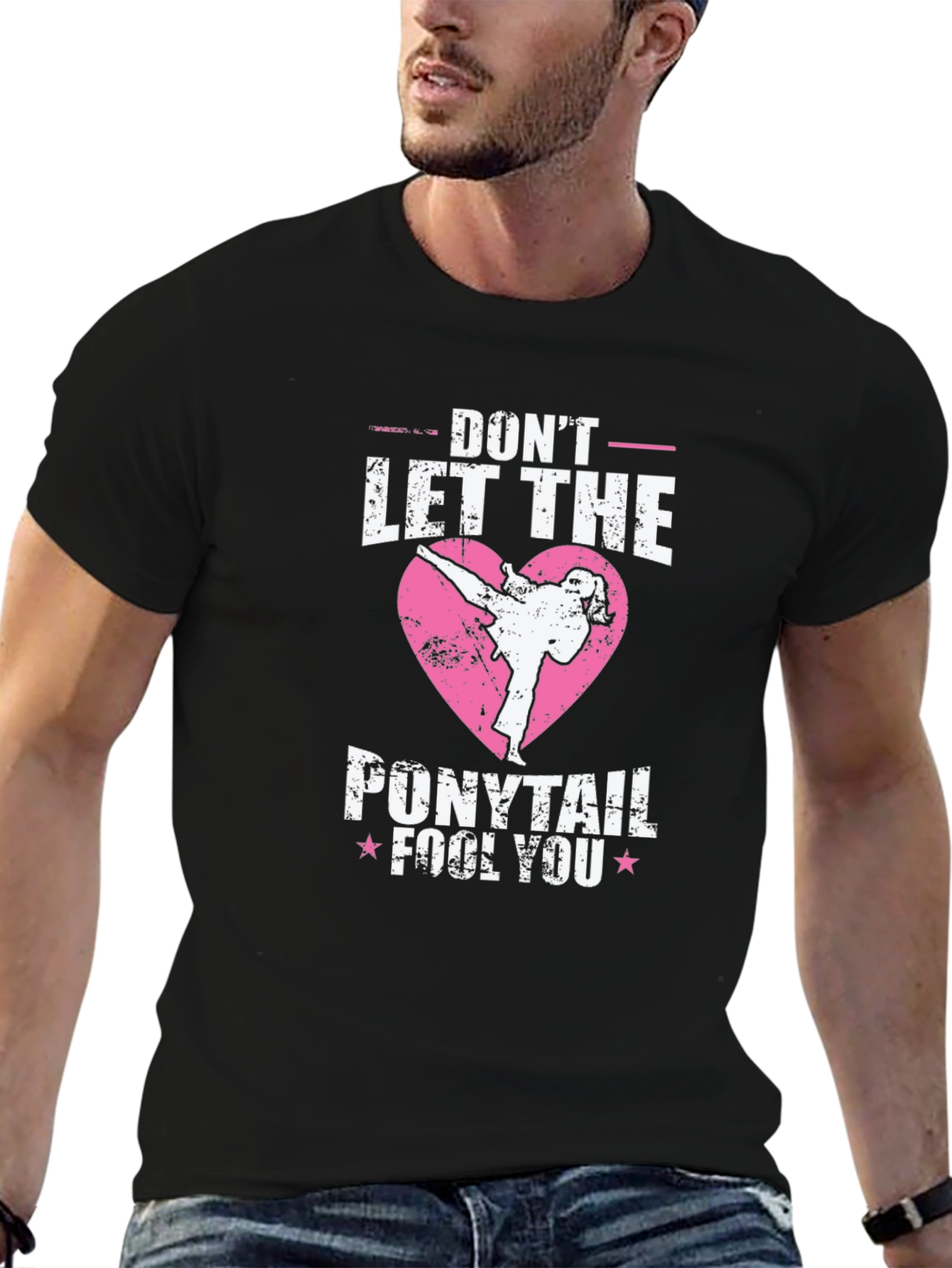 Dont Let the Ponytail Fool You T-Shirt Martial Arts