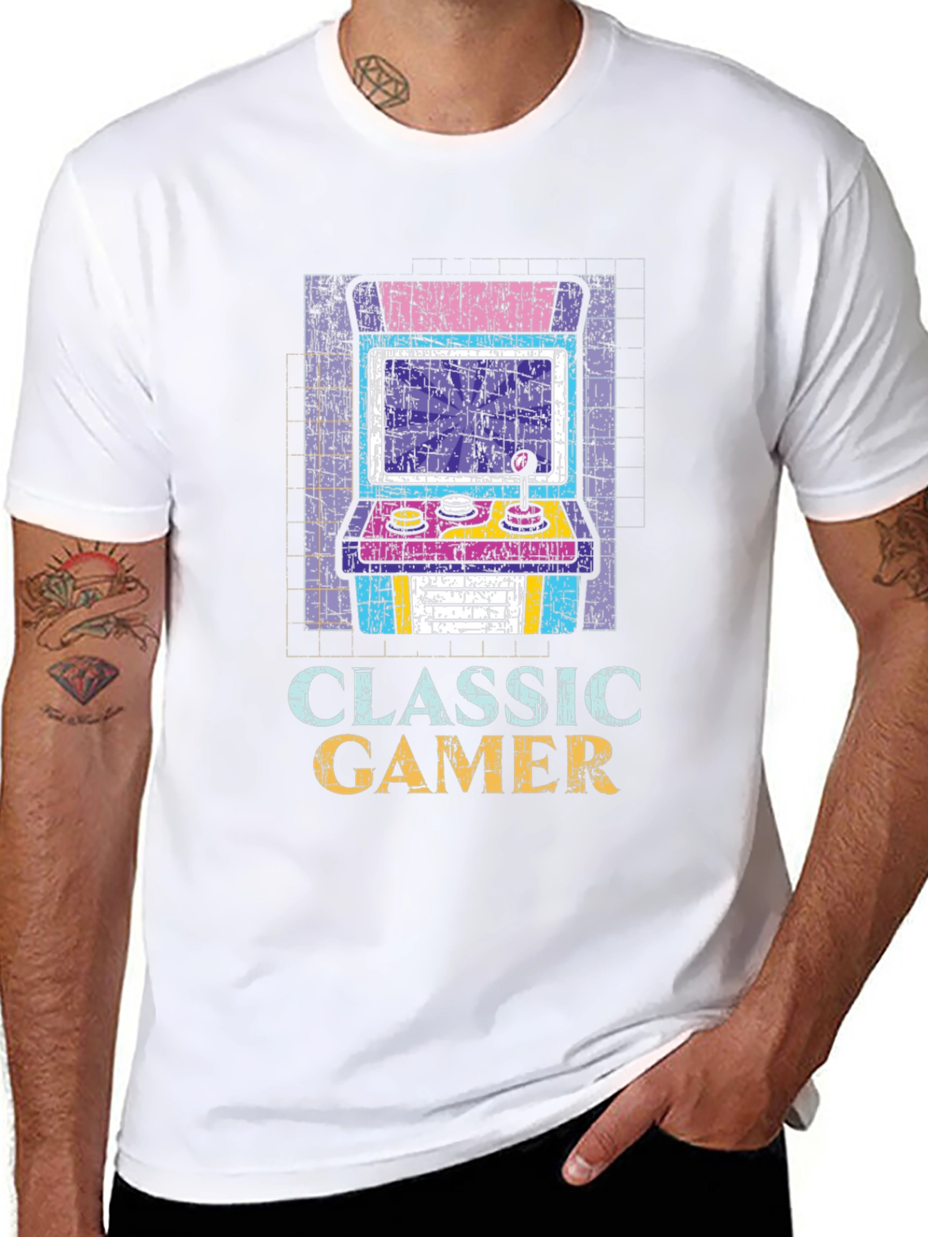 Classic Gamer Arcade Style T-Shirt