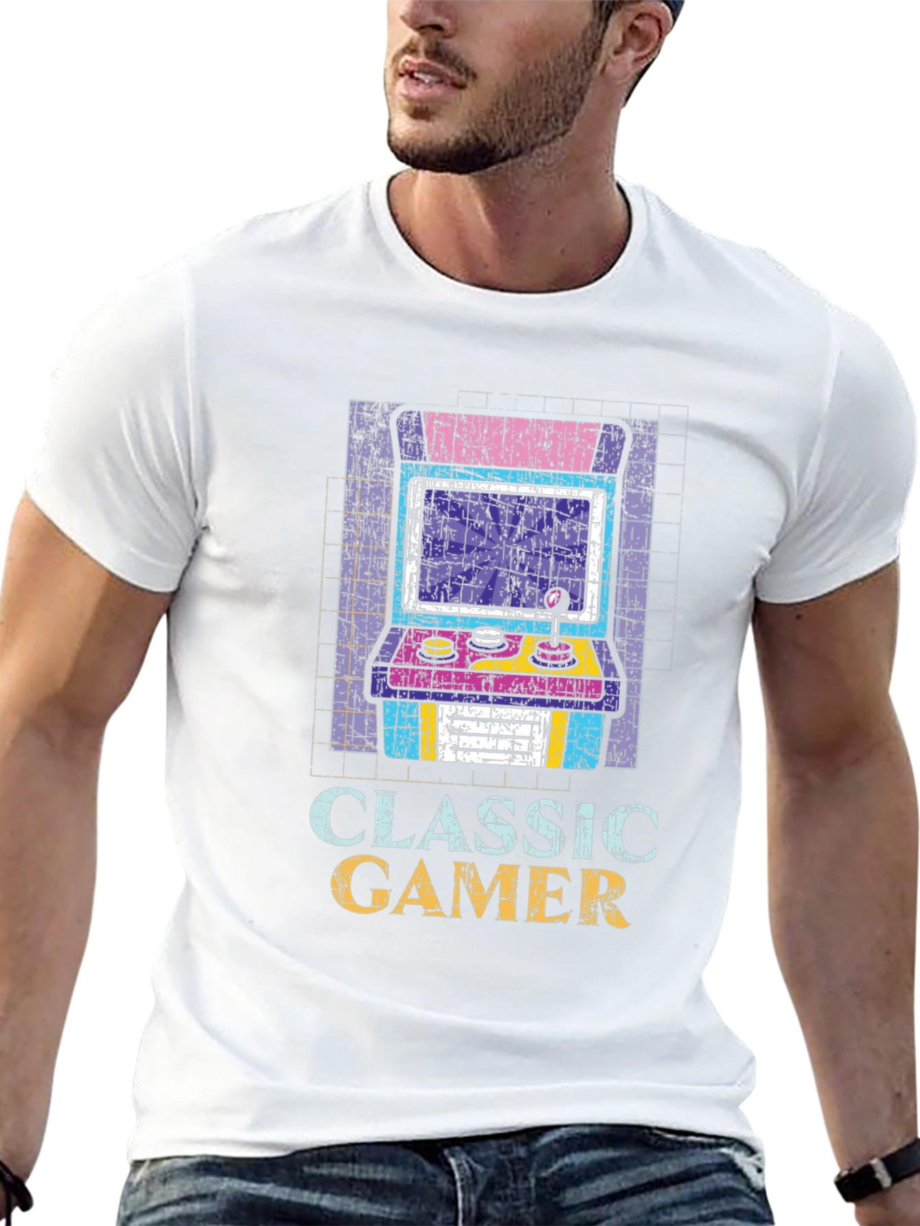 Classic Gamer Arcade Style T-Shirt