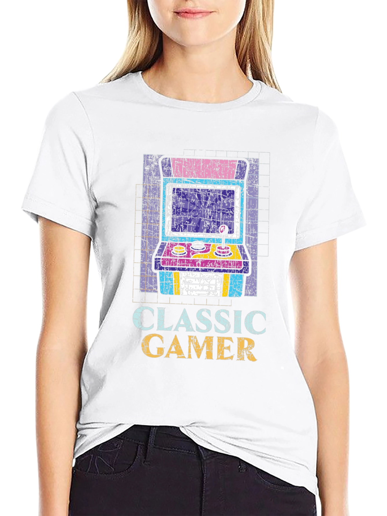 Classic Gamer Arcade Style T-Shirt