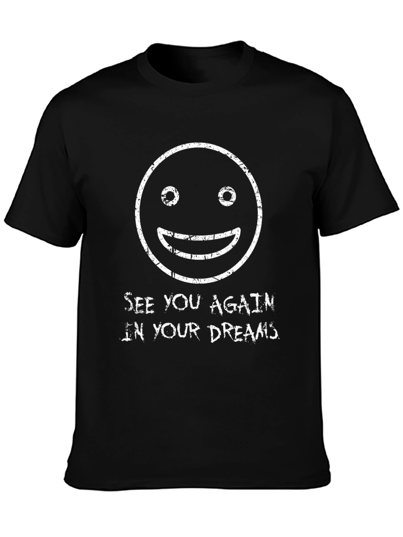 See You Again Dreams Graphic Tee - Black