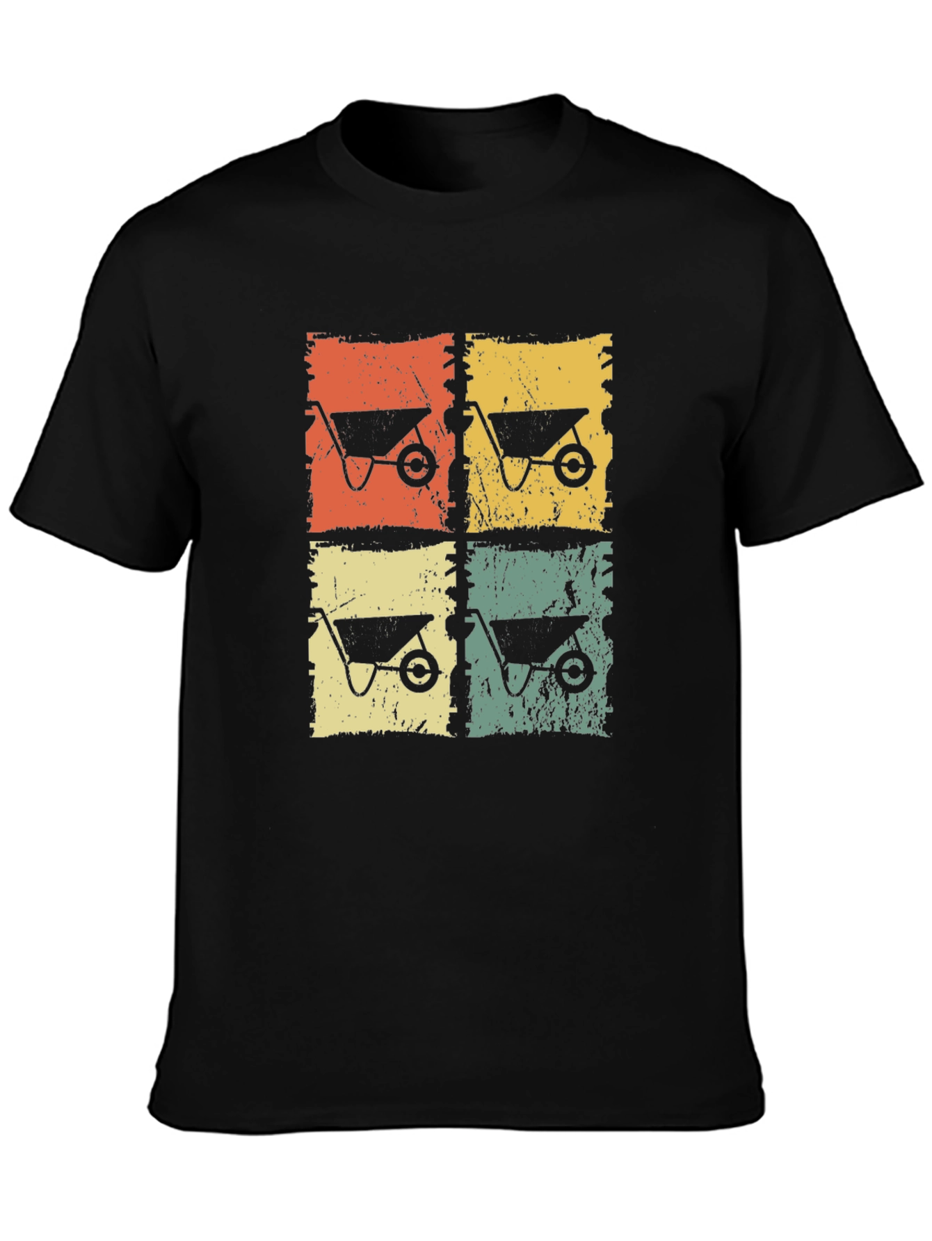 Retro Wheelbarrow Graphic Tee