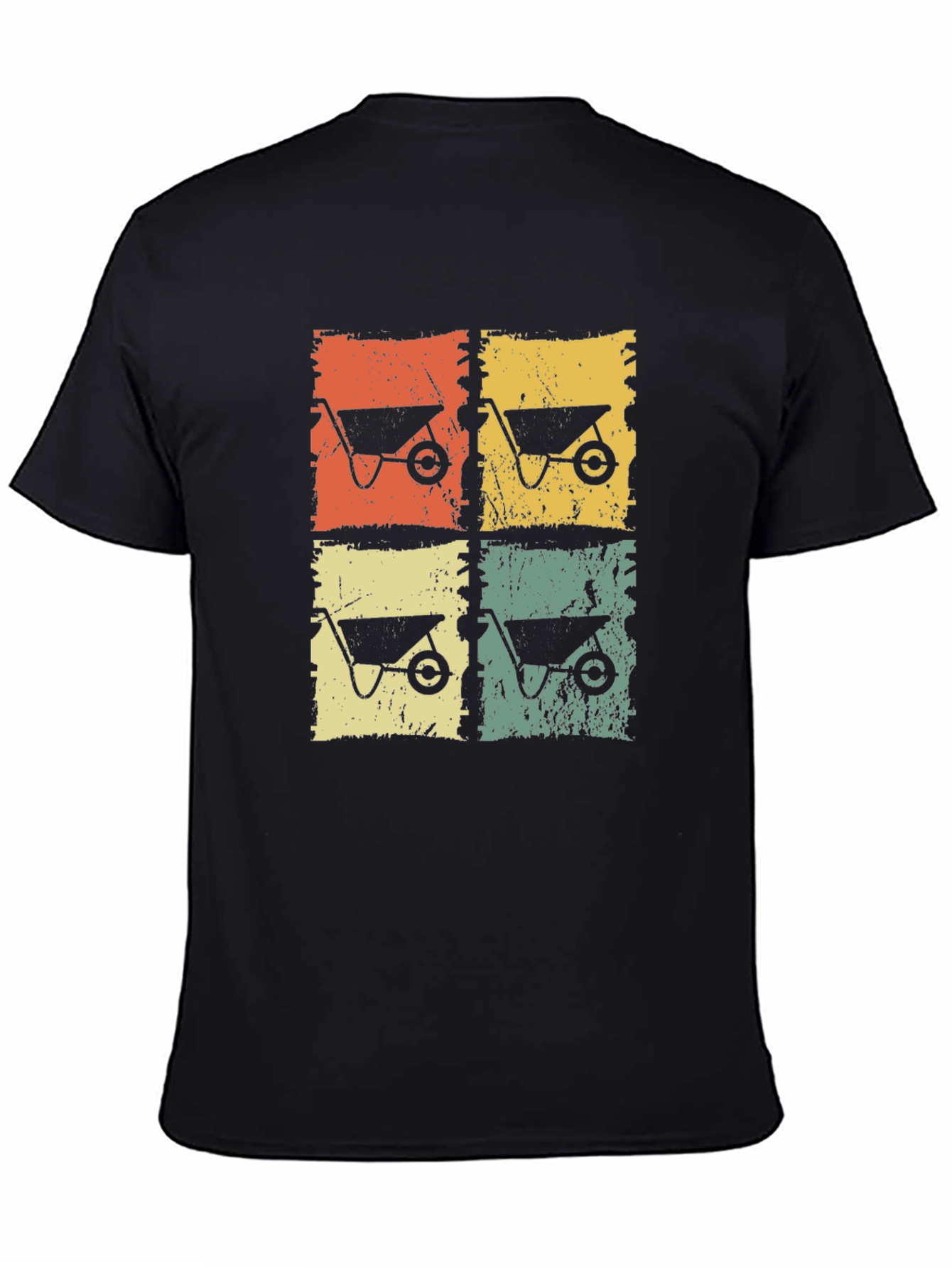 Retro Wheelbarrow Graphic Tee