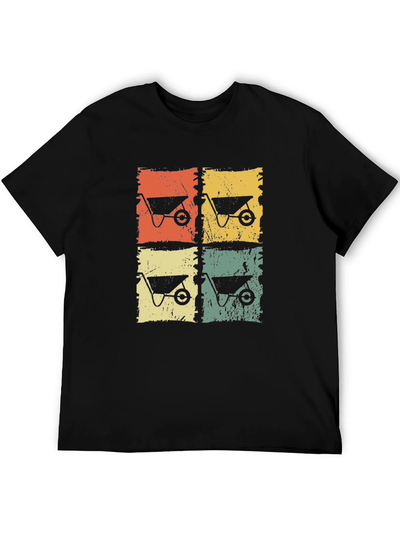 Retro Wheelbarrow Graphic Tee