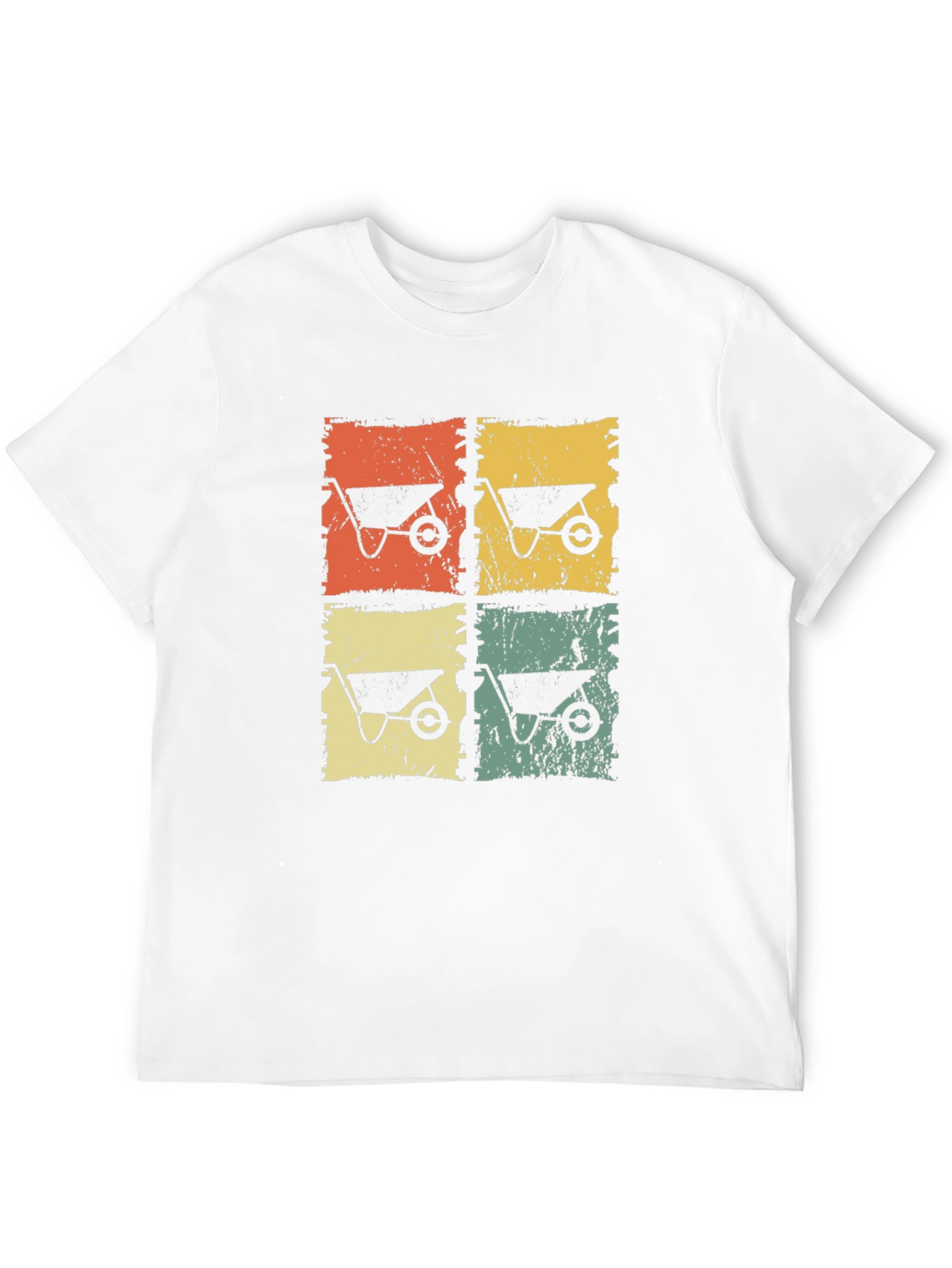 Retro Wheelbarrow Graphic Tee