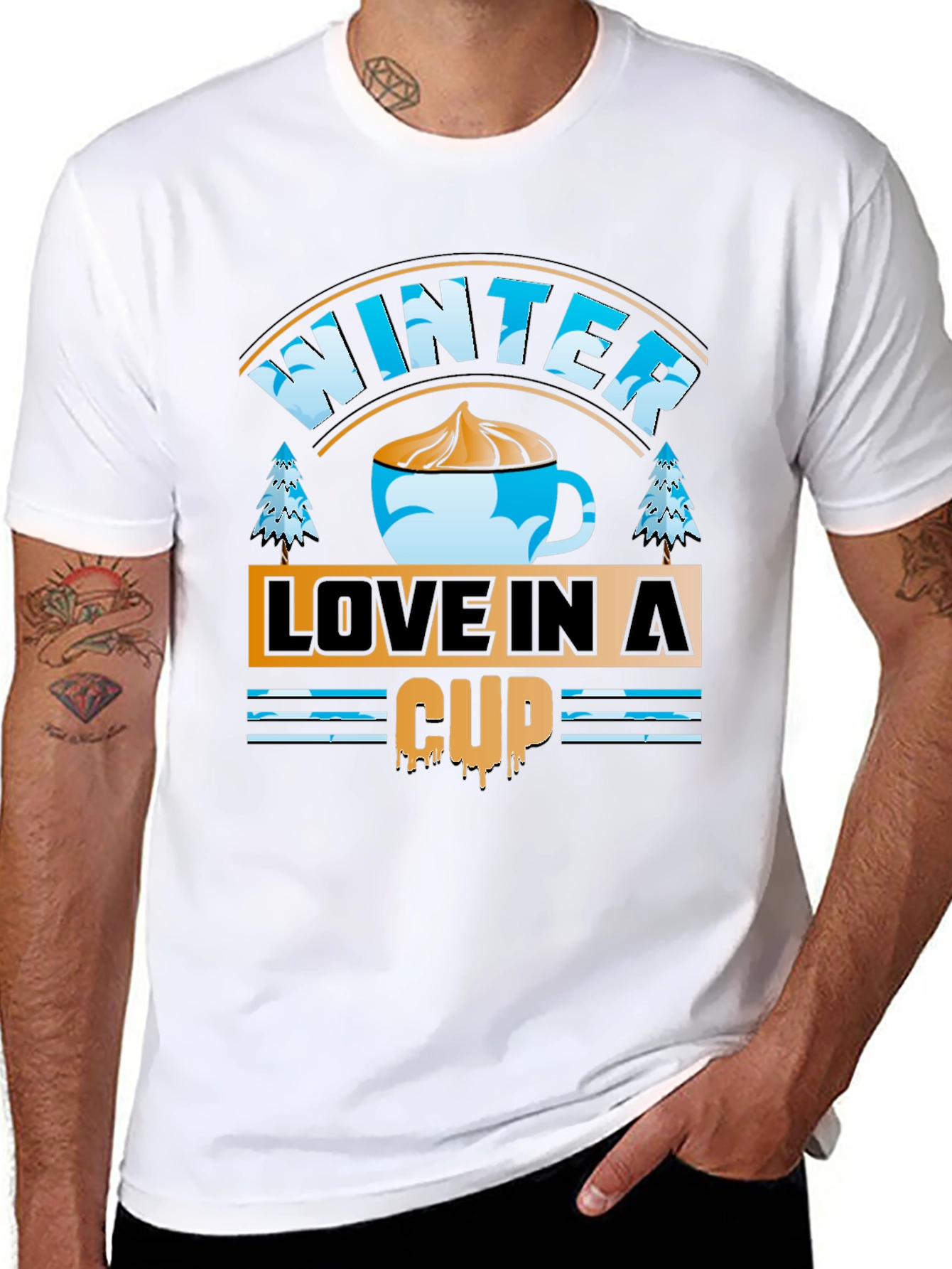 Winter Love in a Cup Graphic Tee