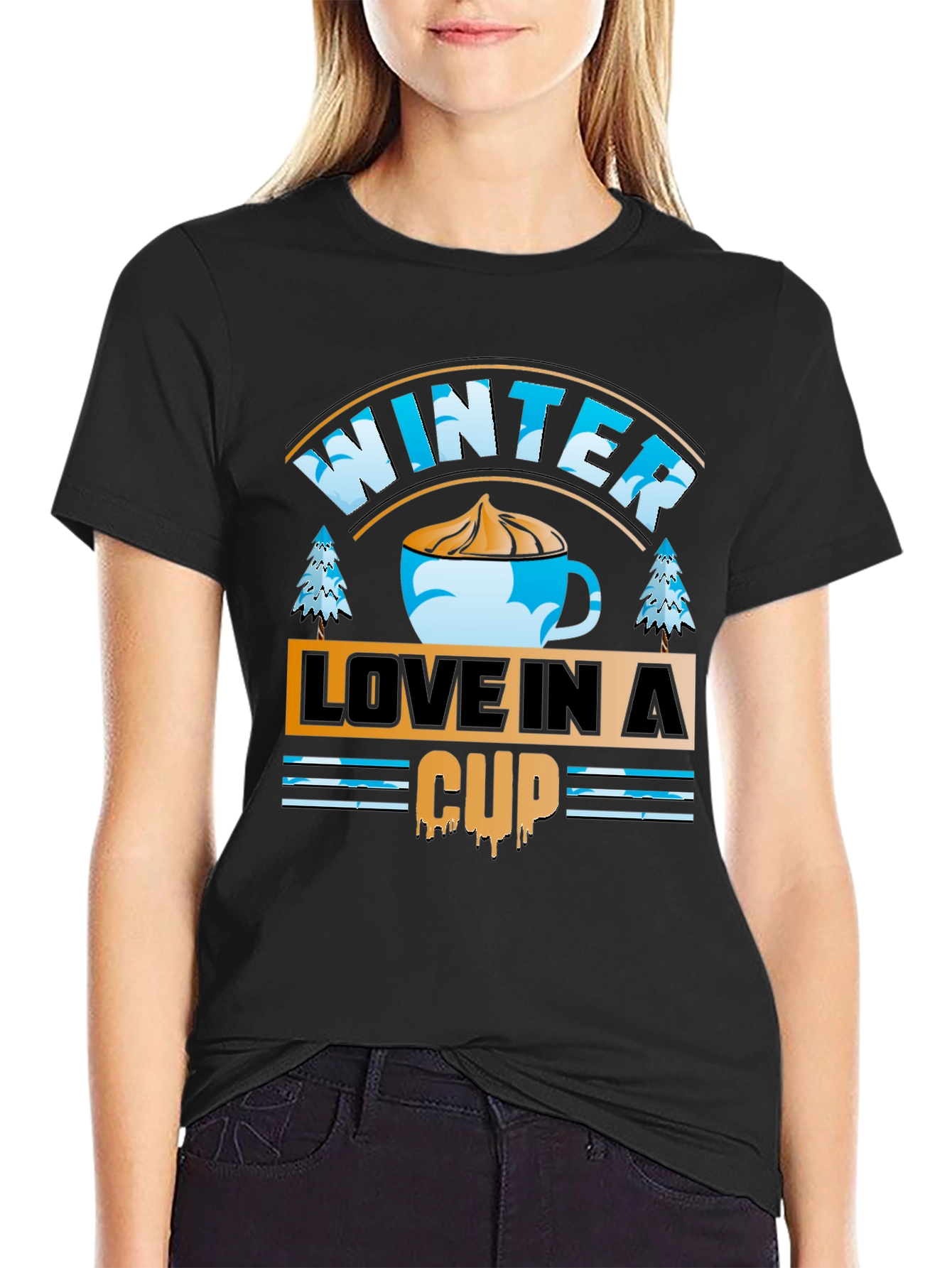 Winter Love in a Cup Graphic Tee