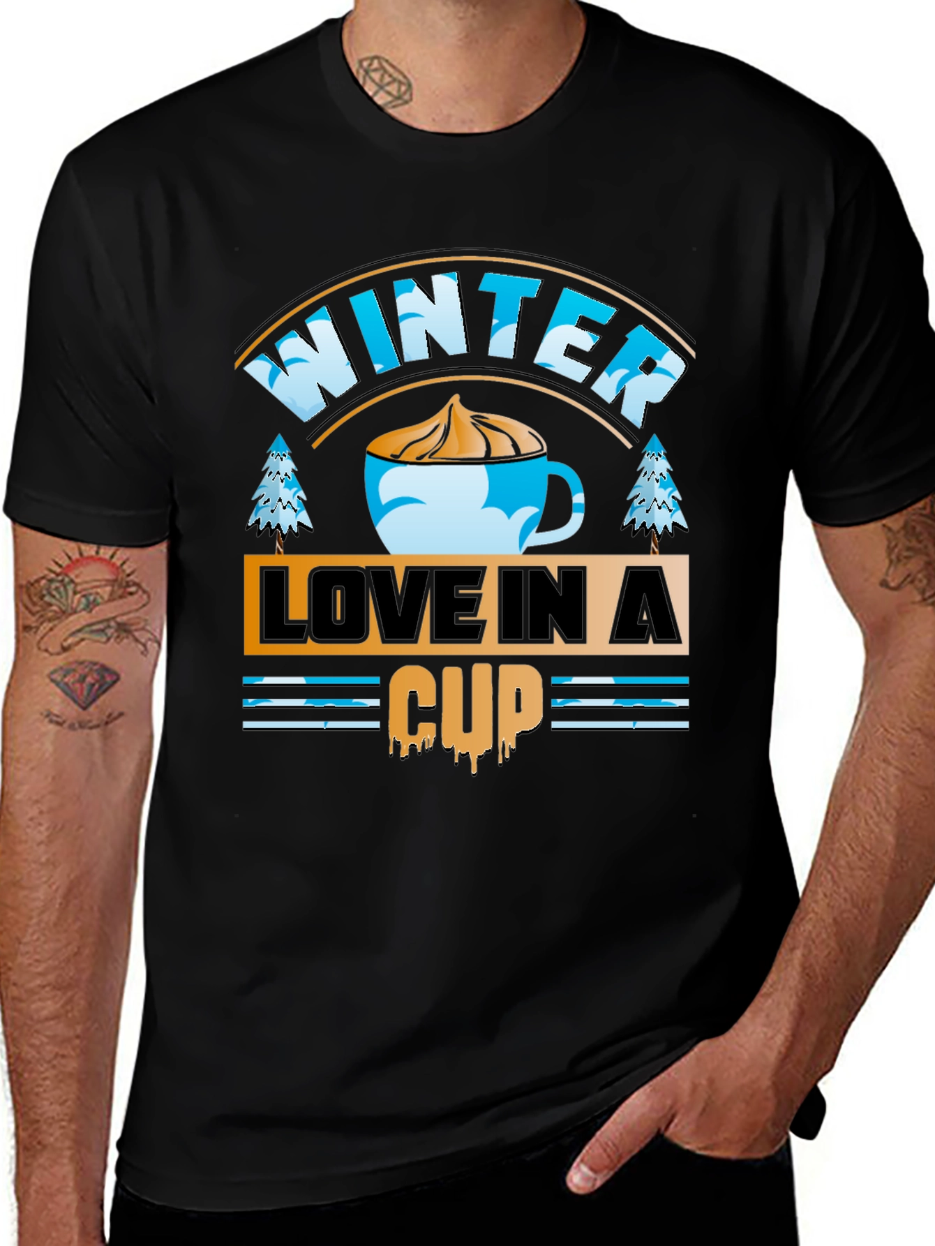 Winter Love in a Cup Graphic Tee