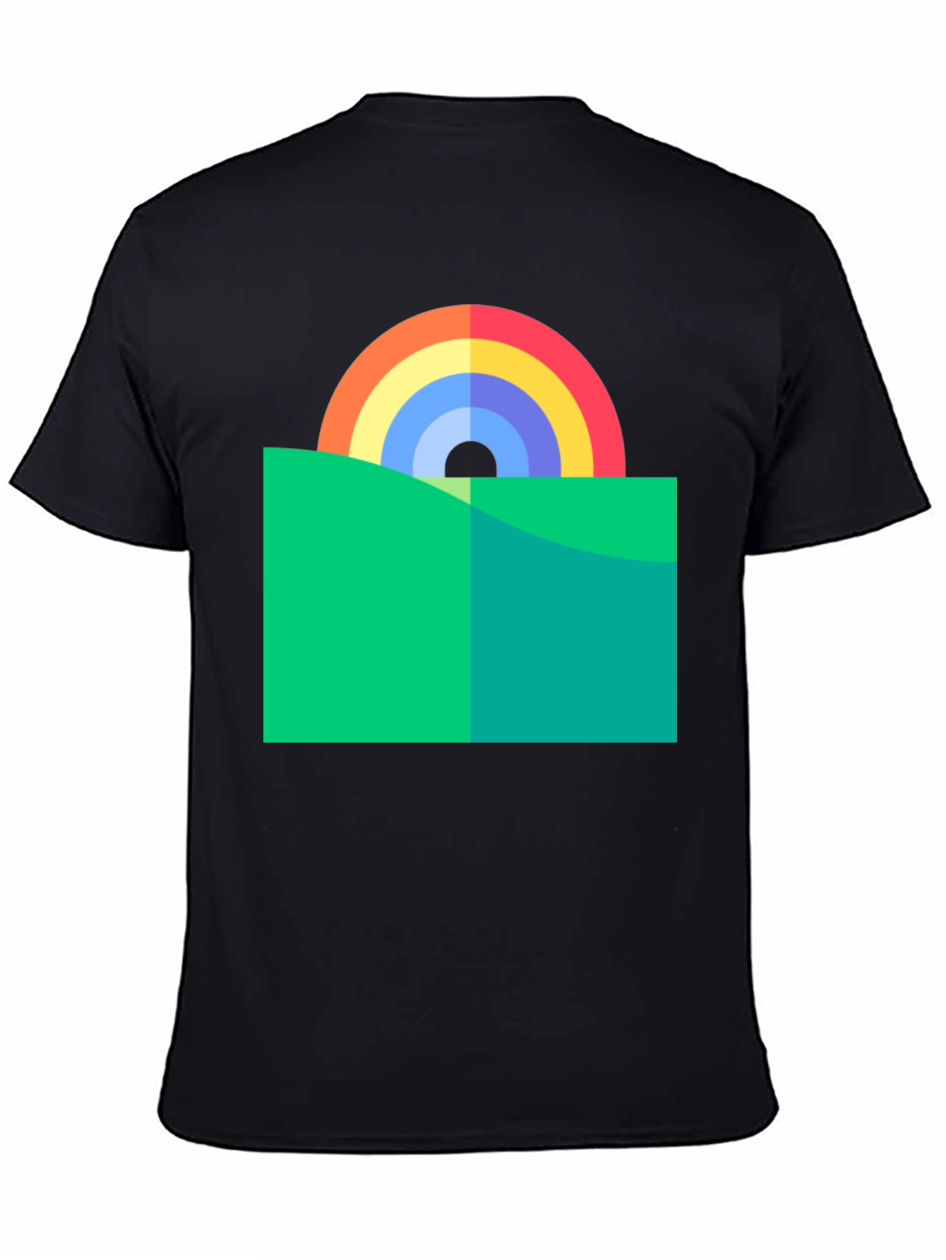 Rainbow Horizon Graphic Tee