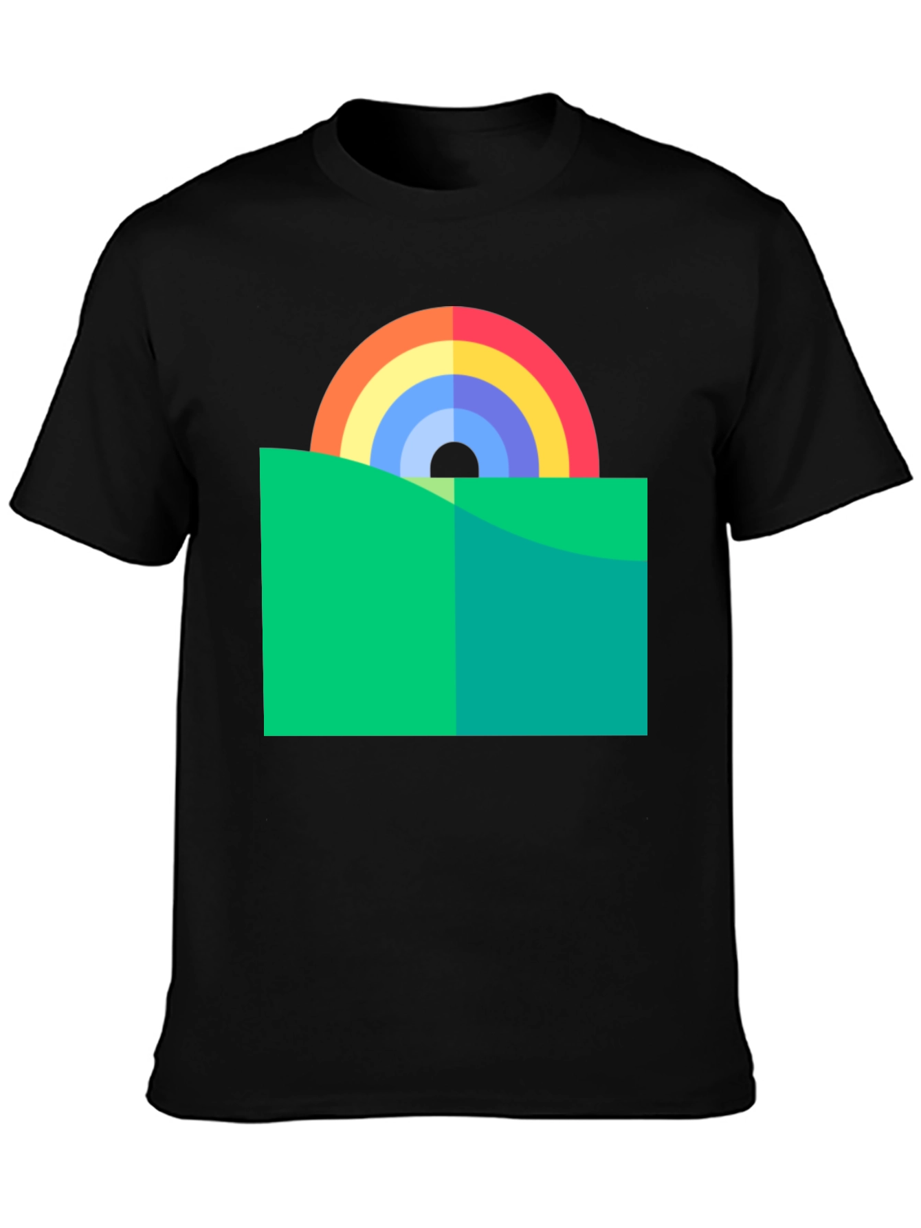 Rainbow Horizon Graphic Tee