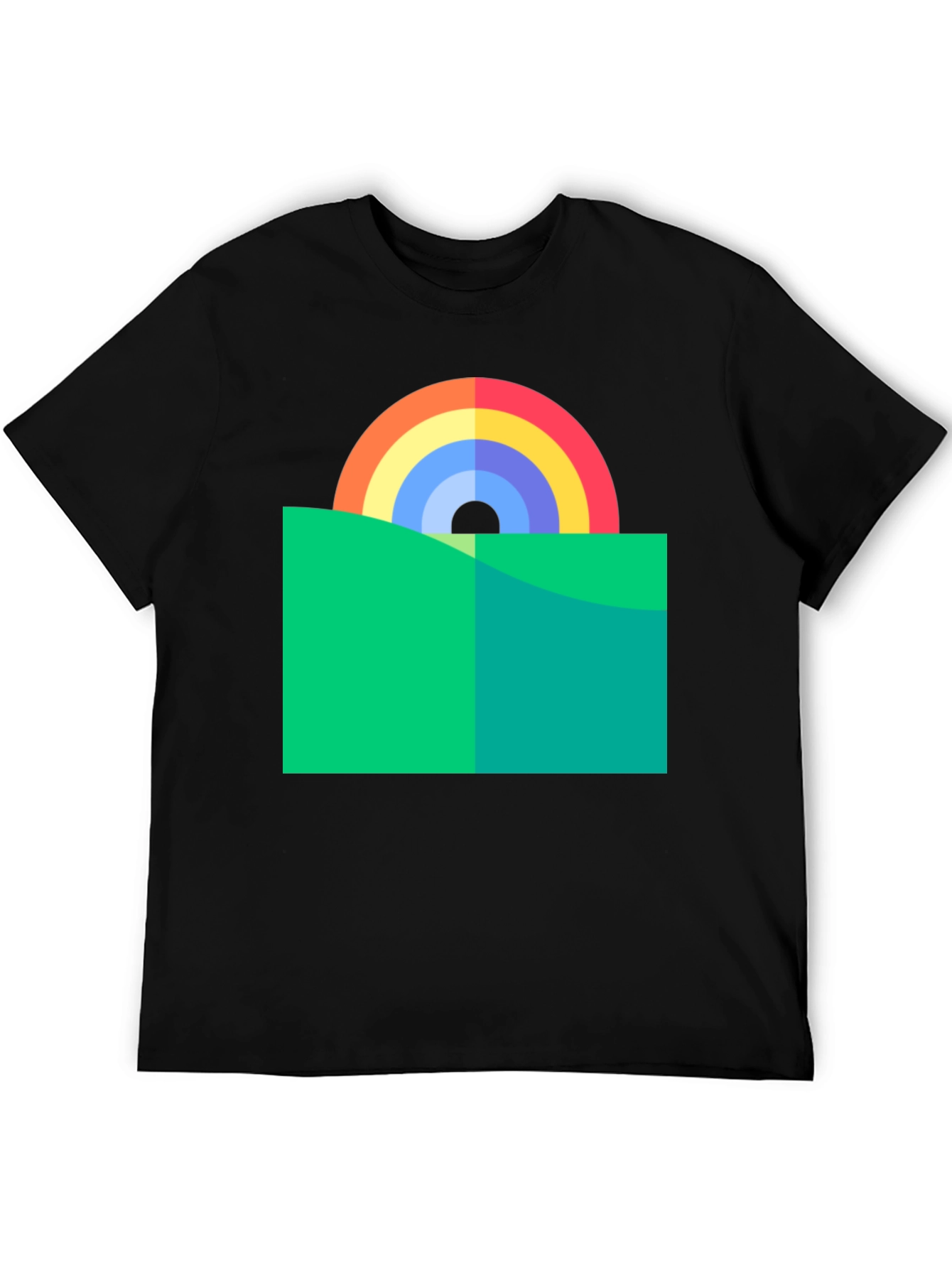 Rainbow Horizon Graphic Tee