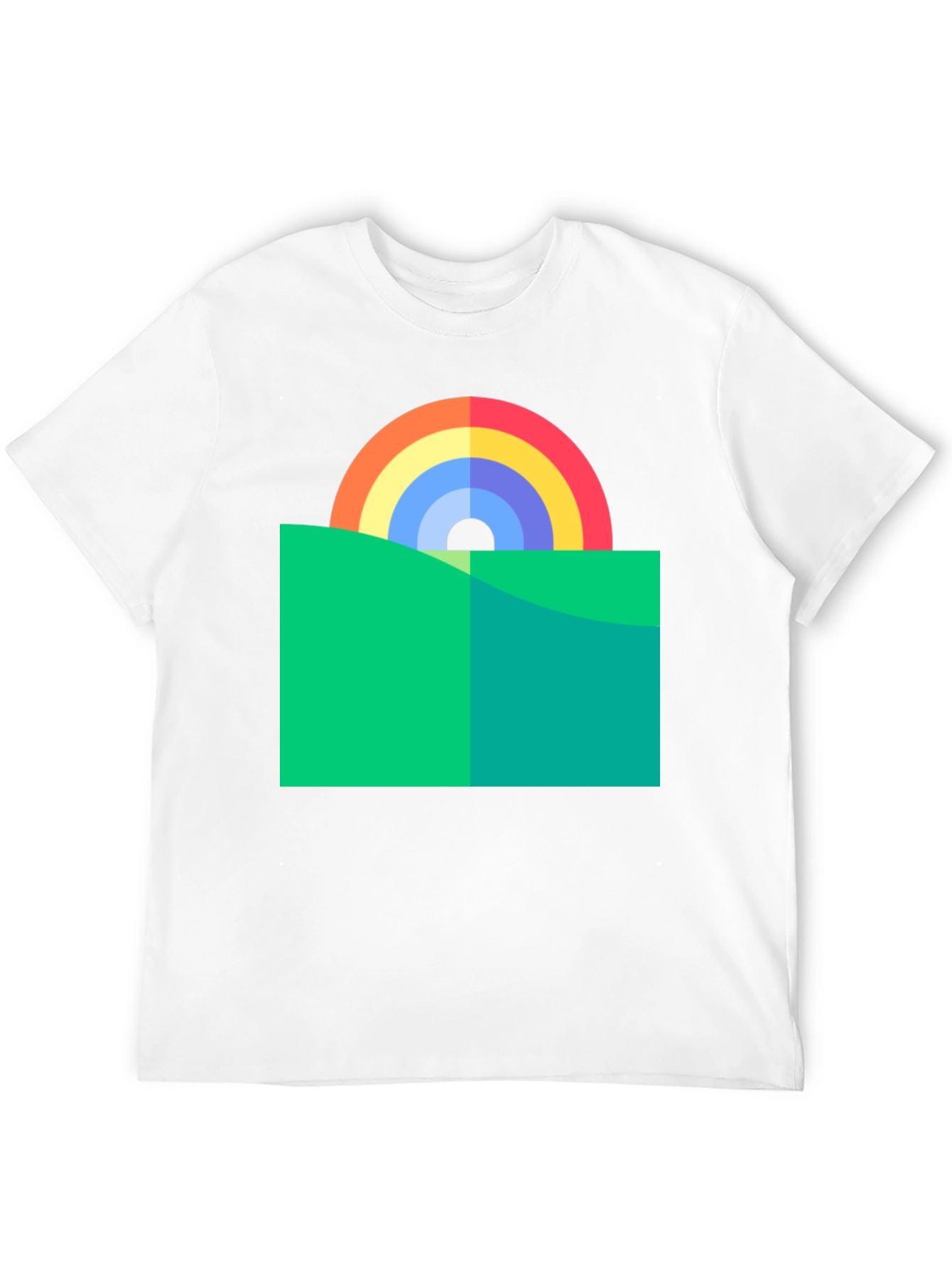 Rainbow Horizon Graphic Tee