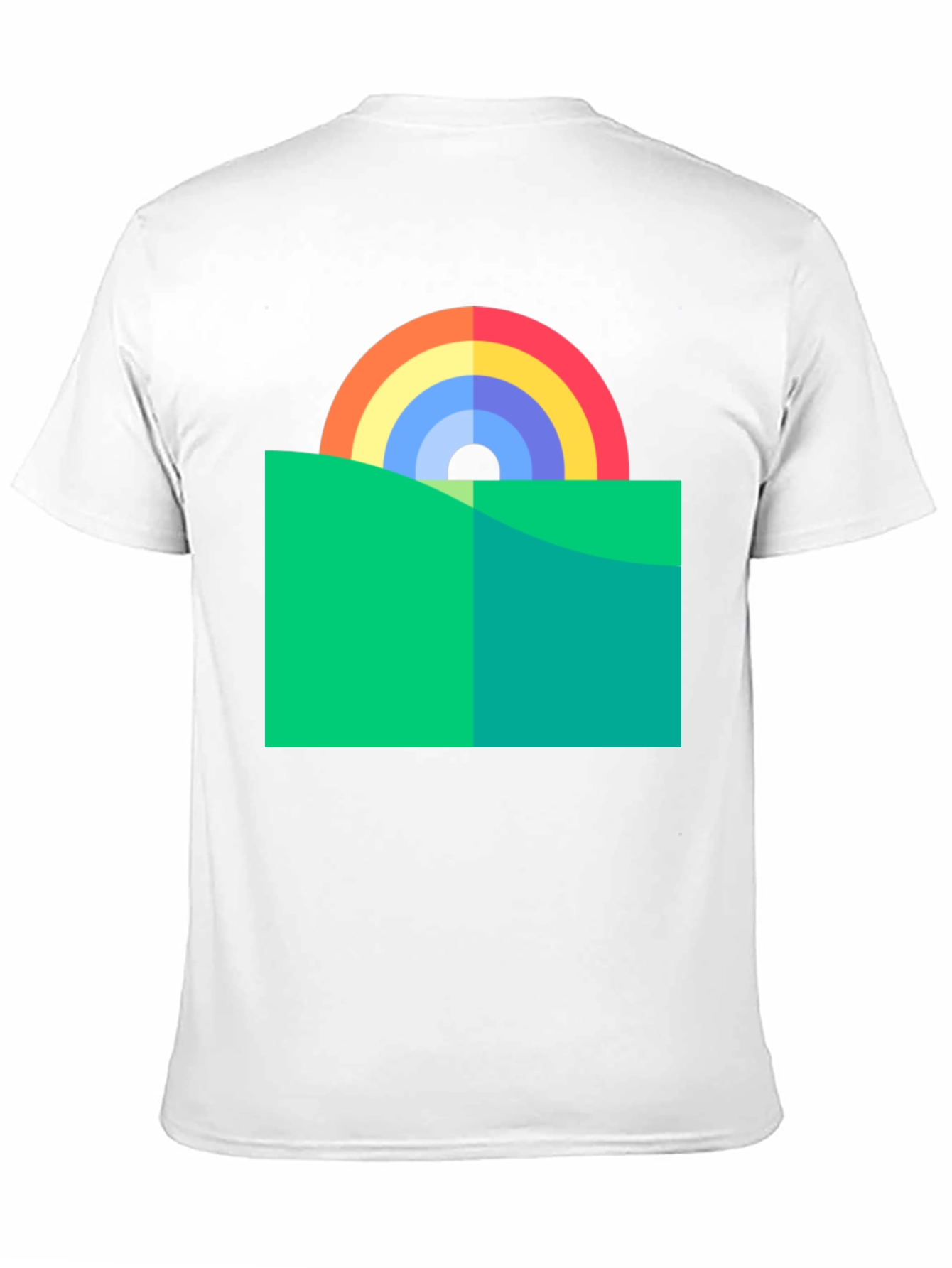 Rainbow Horizon Graphic Tee