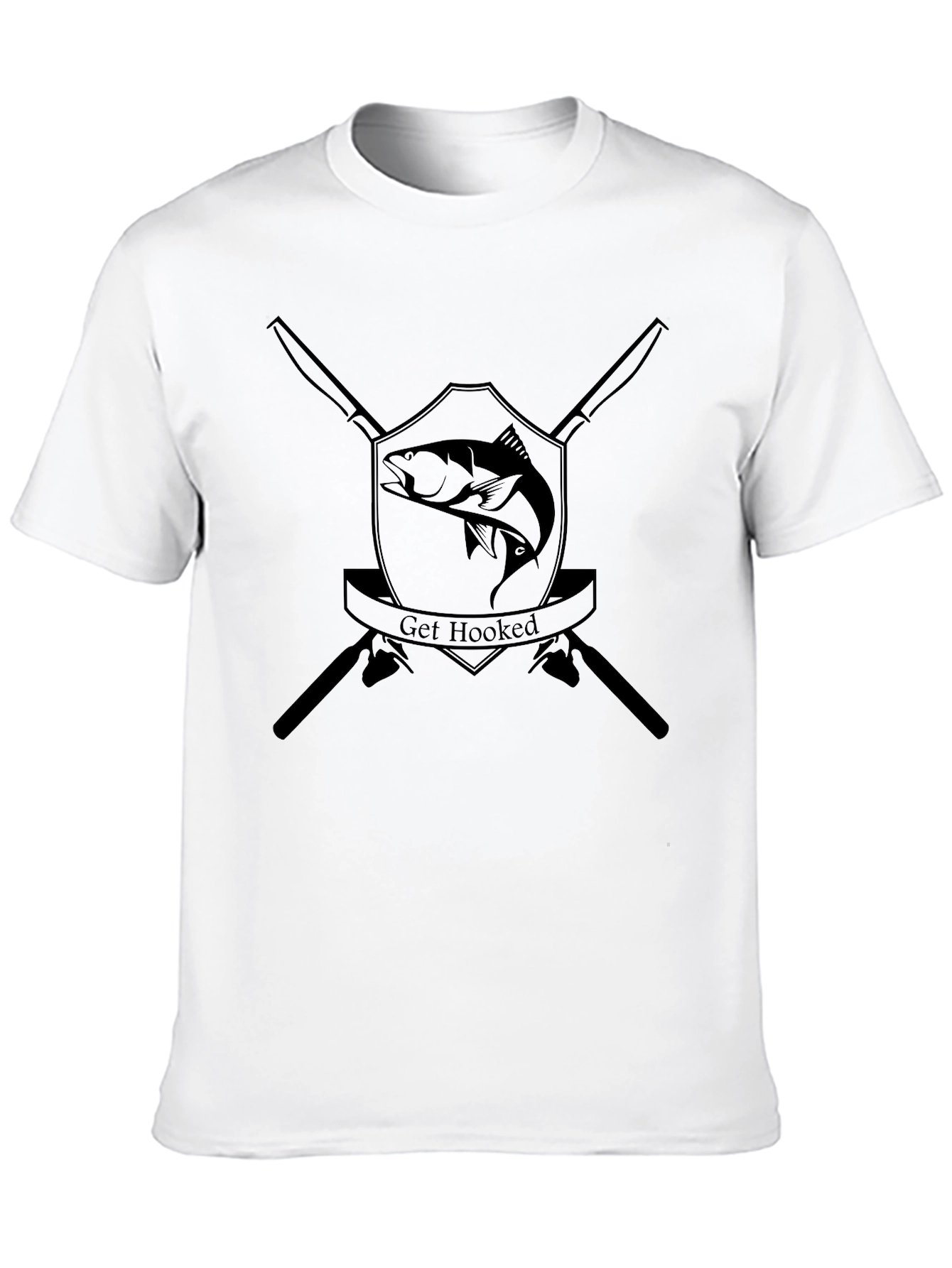 Get Hooked Fishing T-Shirt