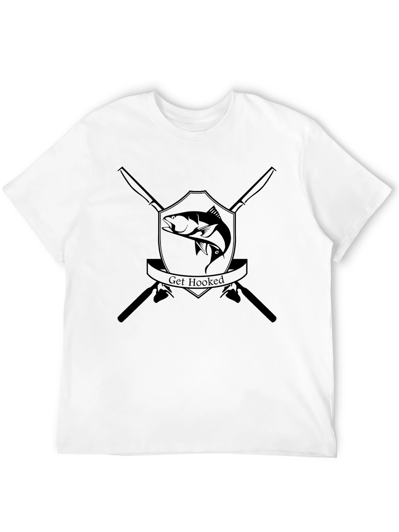 Get Hooked Fishing T-Shirt