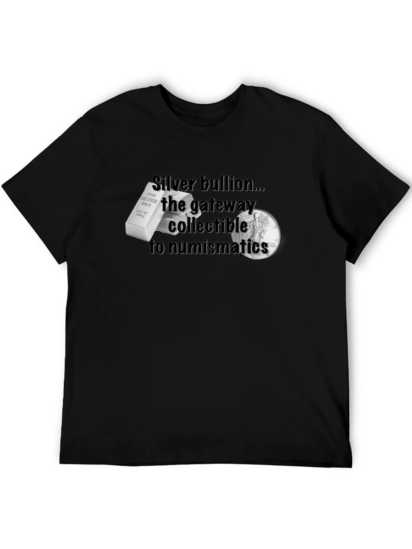 Silver Bullion Collectible Graphic Tee