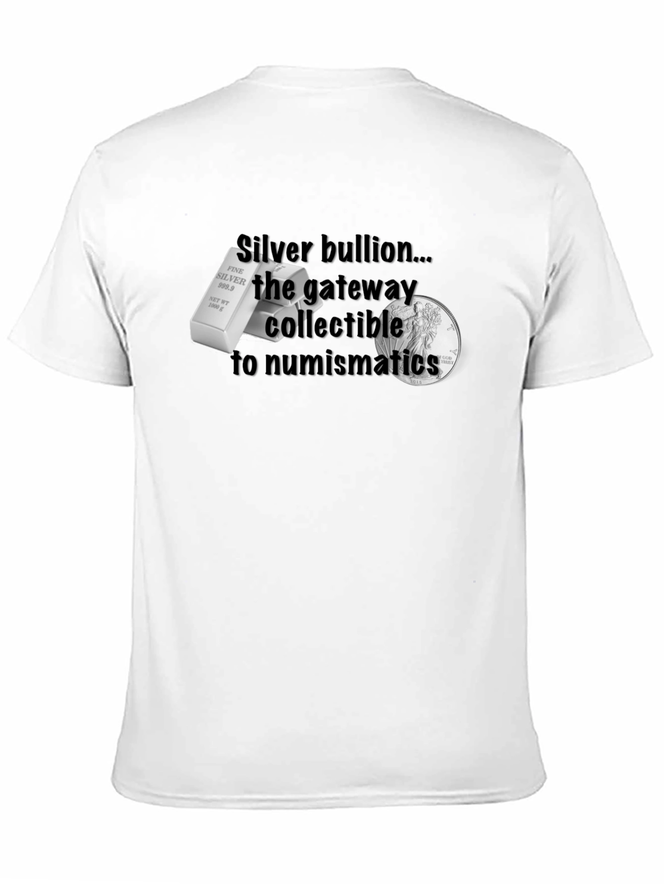 Silver Bullion Collectible Graphic Tee