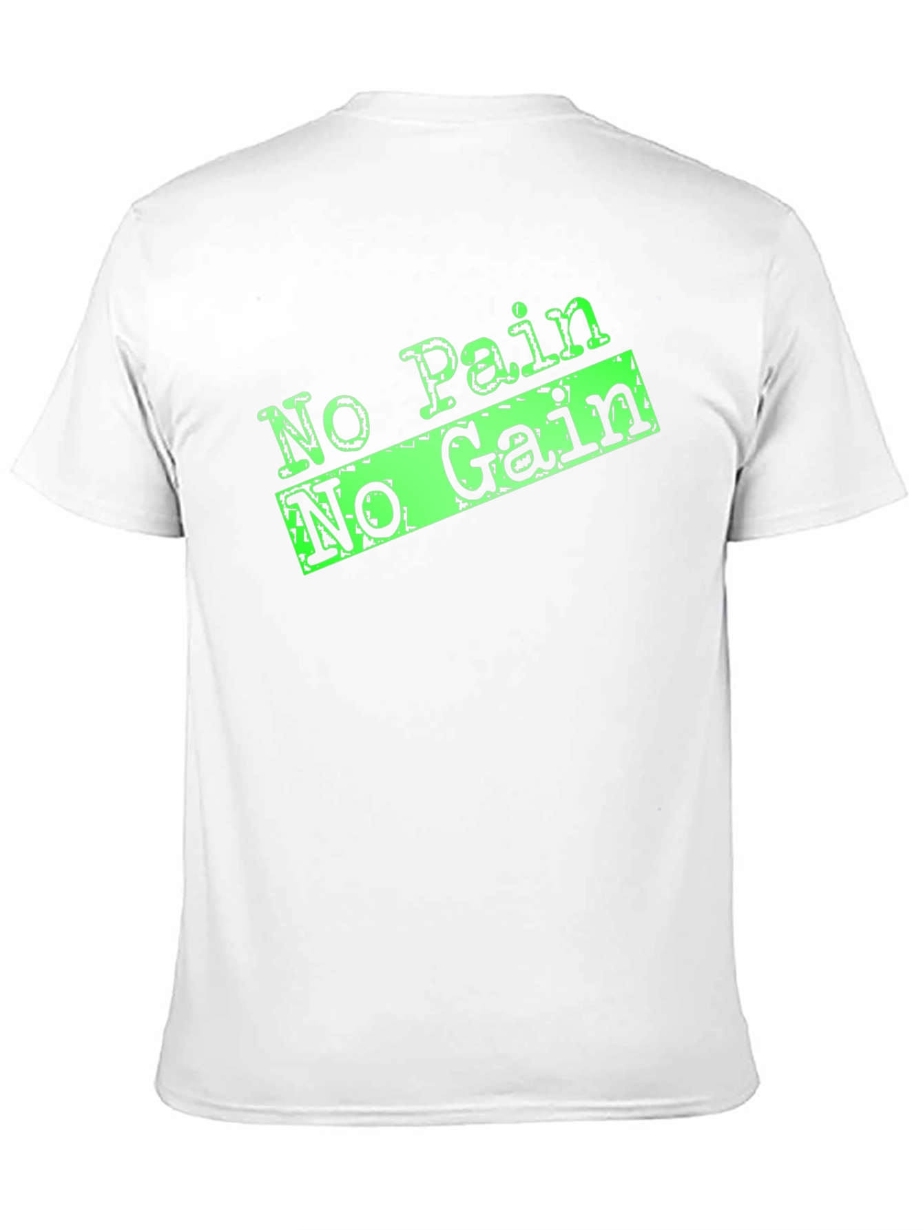 No Pain No Gain Black T-Shirt