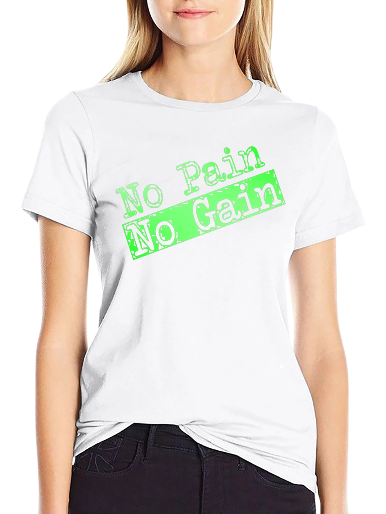 No Pain No Gain Black T-Shirt