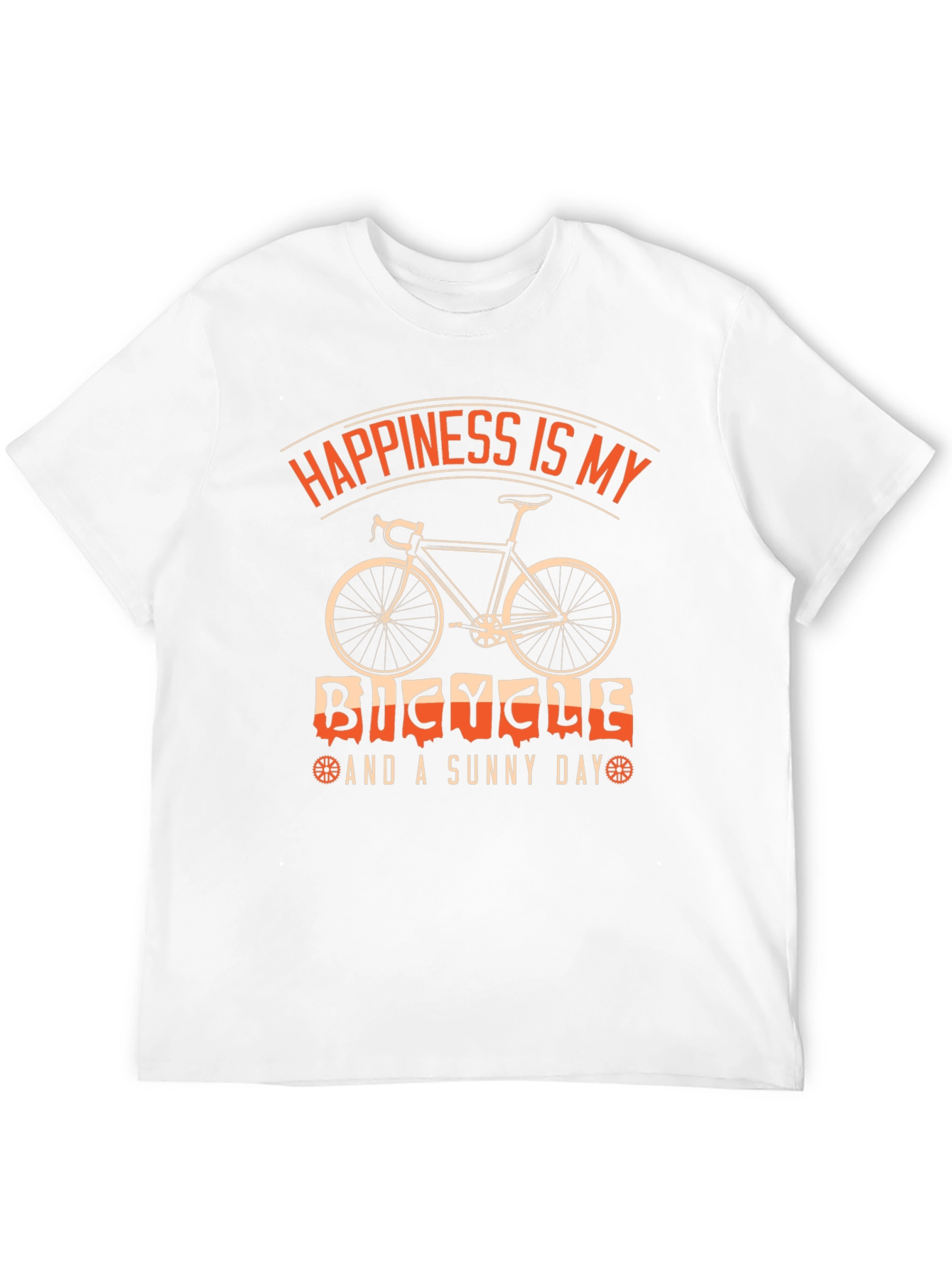 Happiness Bicycle T-Shirt - Sunny Day Ride