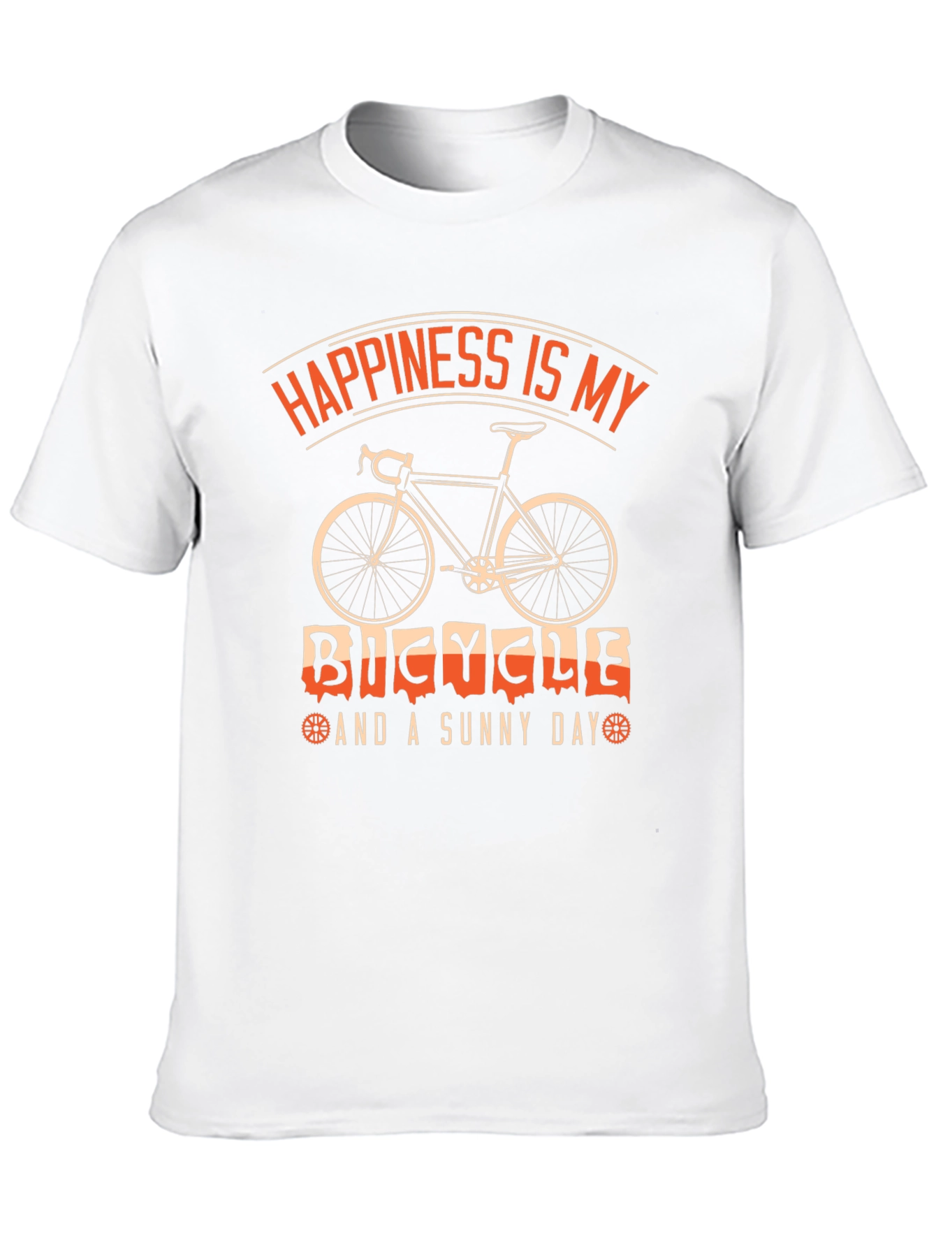 Happiness Bicycle T-Shirt - Sunny Day Ride