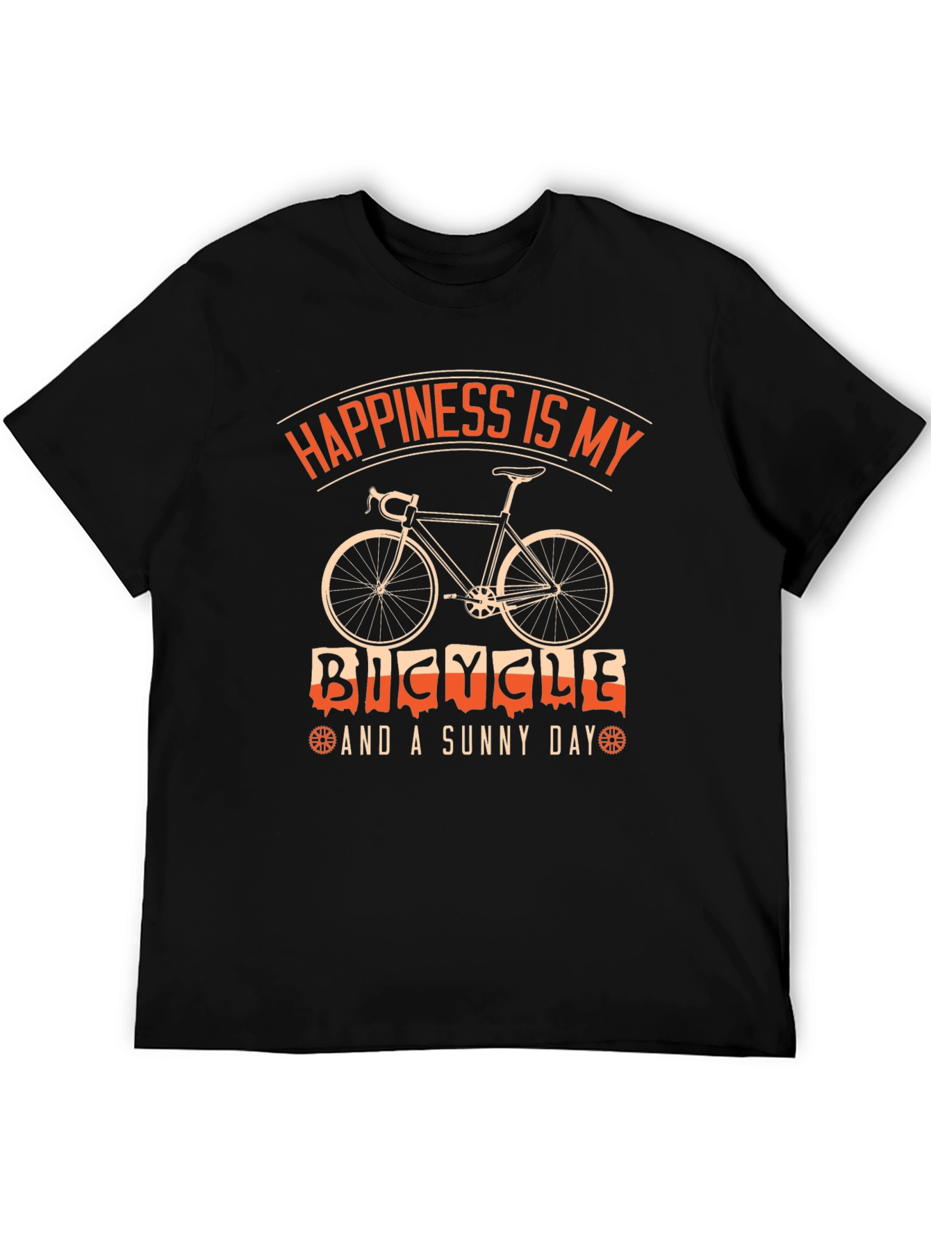 Happiness Bicycle T-Shirt - Sunny Day Ride
