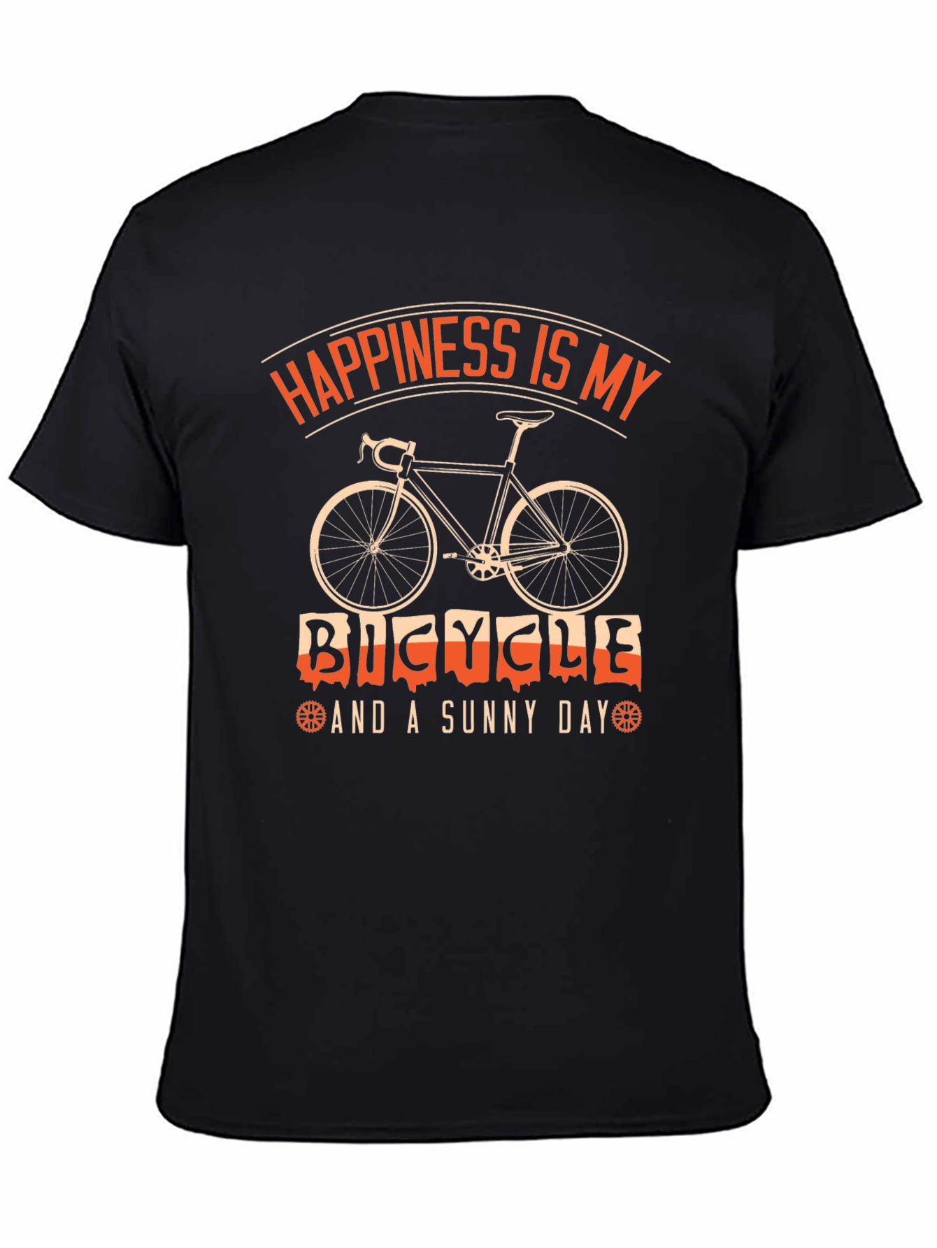 Happiness Bicycle T-Shirt - Sunny Day Ride