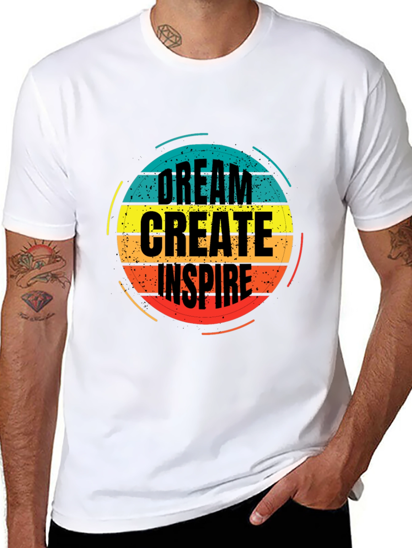 Dream Create Inspire Graphic Tee